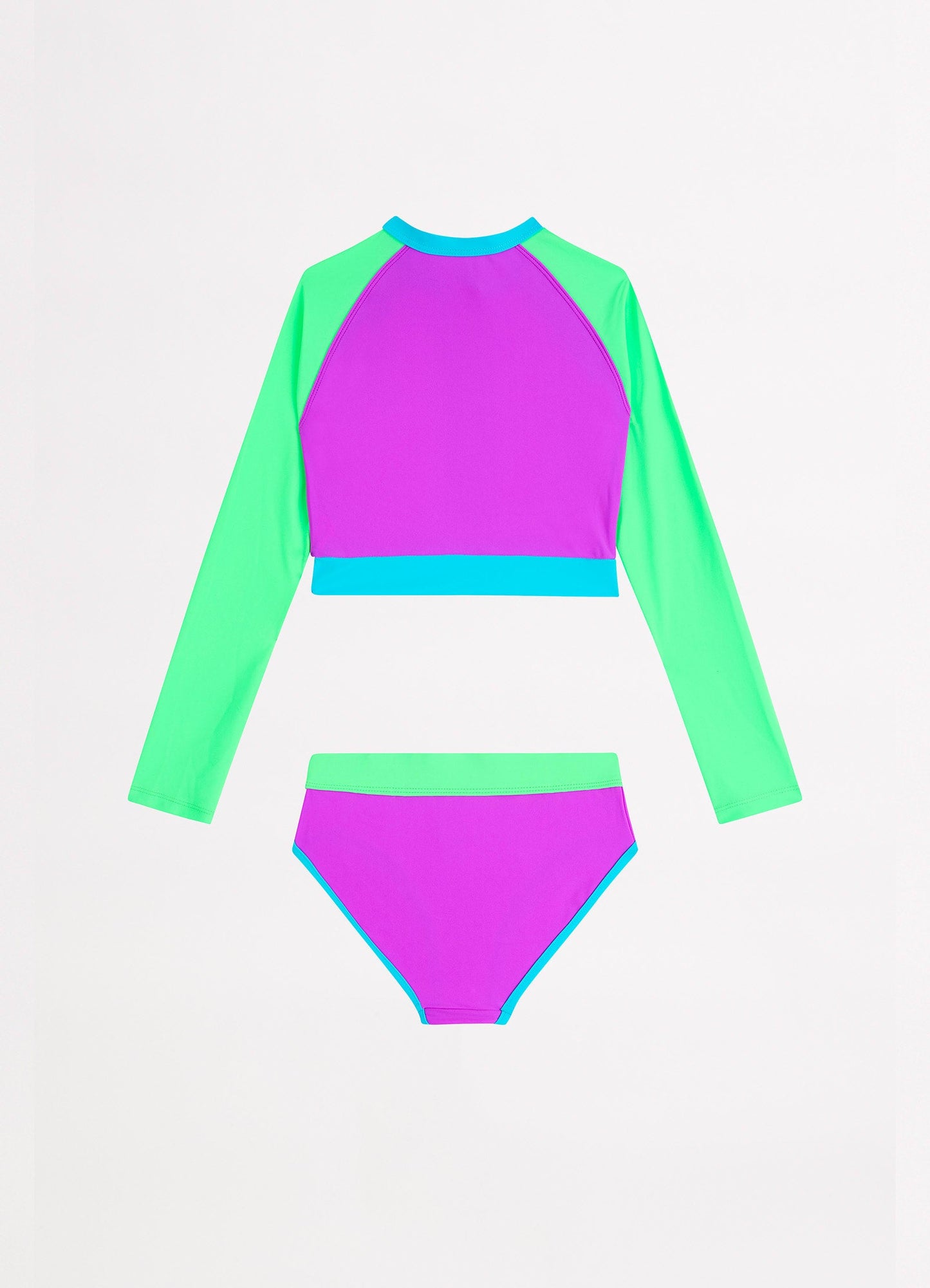 Carnivale Girls Colour Blocked Surfsuit - Col Block