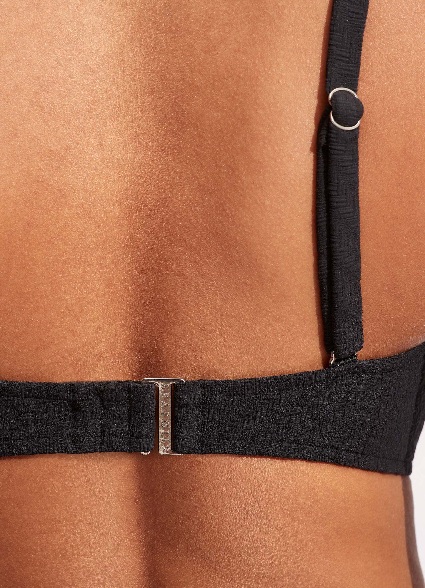DD Fixed Tri Bra - Black