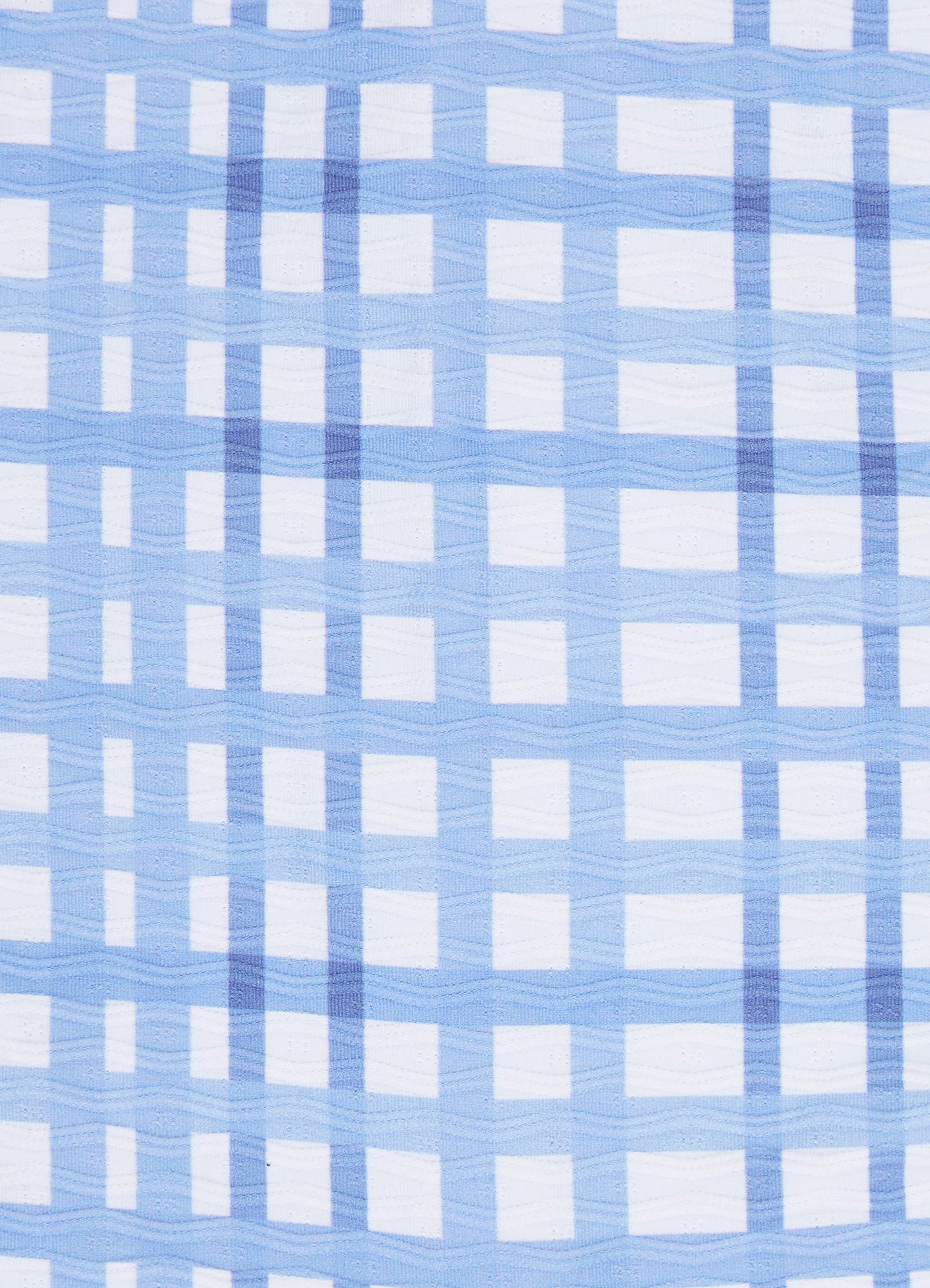 Amalfi Check DD Underwire Bra - Amalfi Blue
