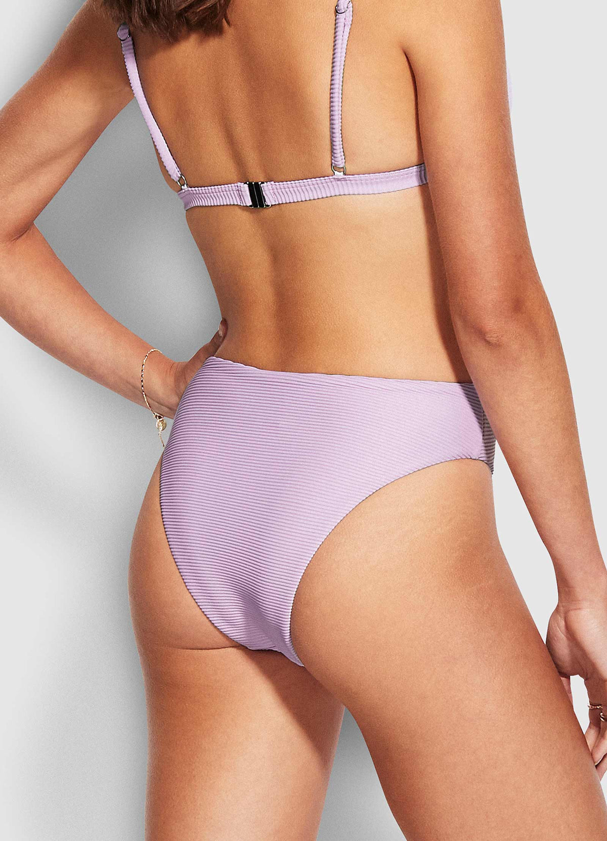 Essentials High Rise Pant - Lilac
