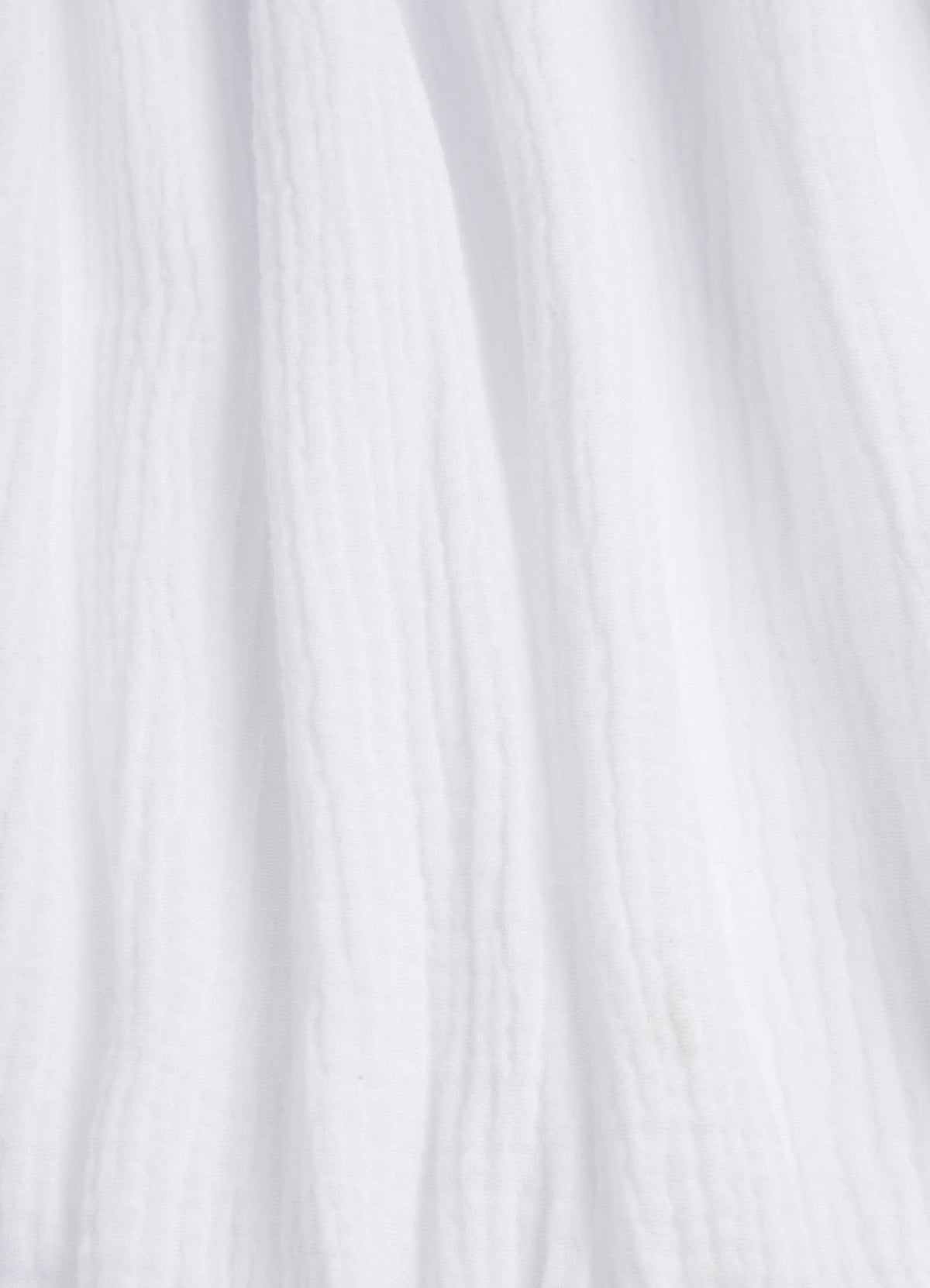 Double Cloth Top - White