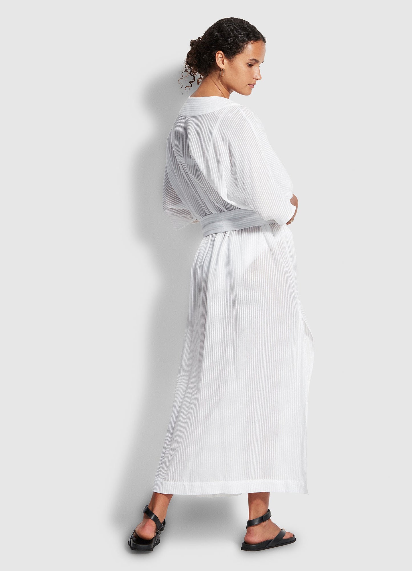 Longshore Kaftan - White