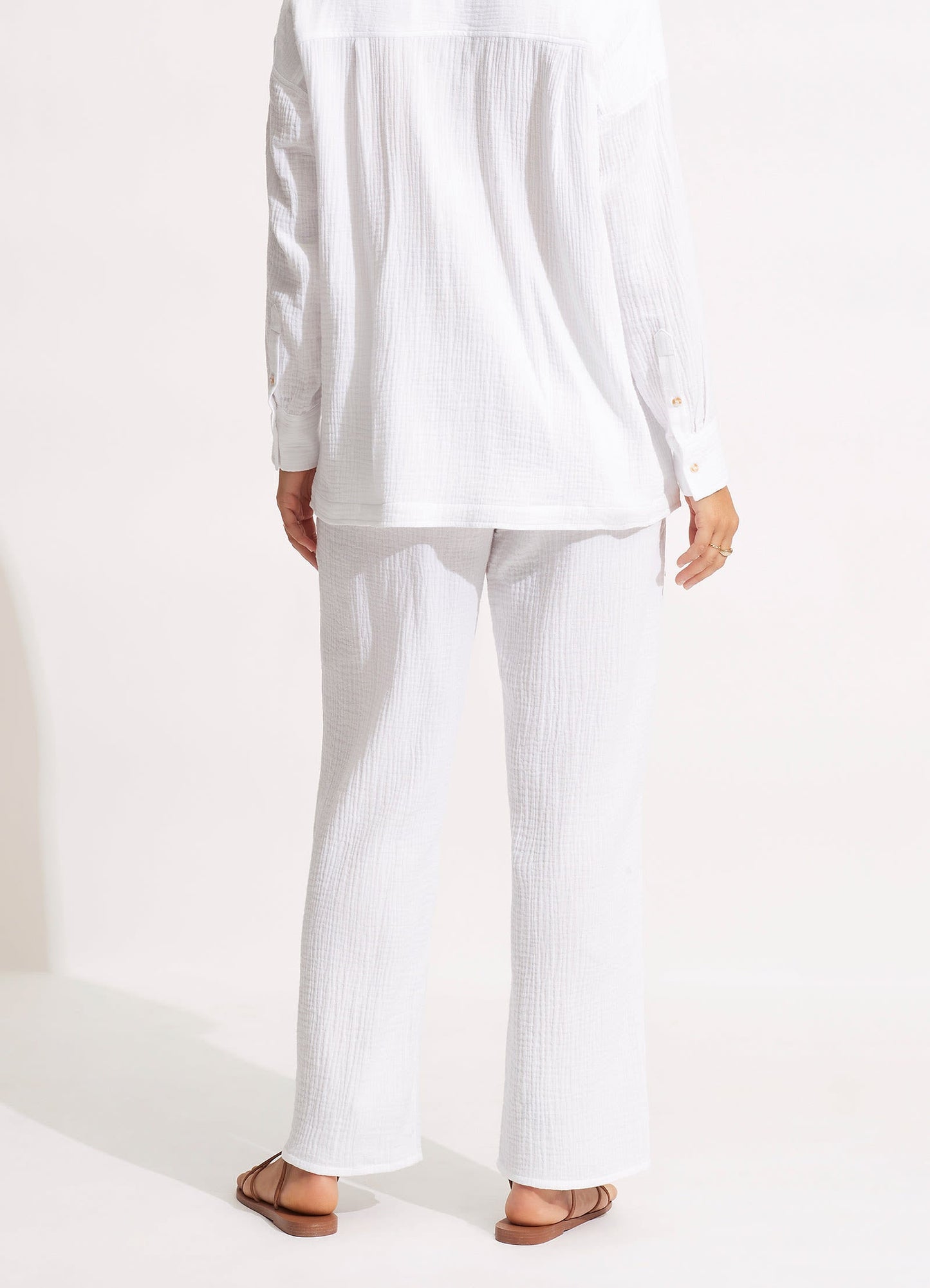Harvest Beach Pant - White