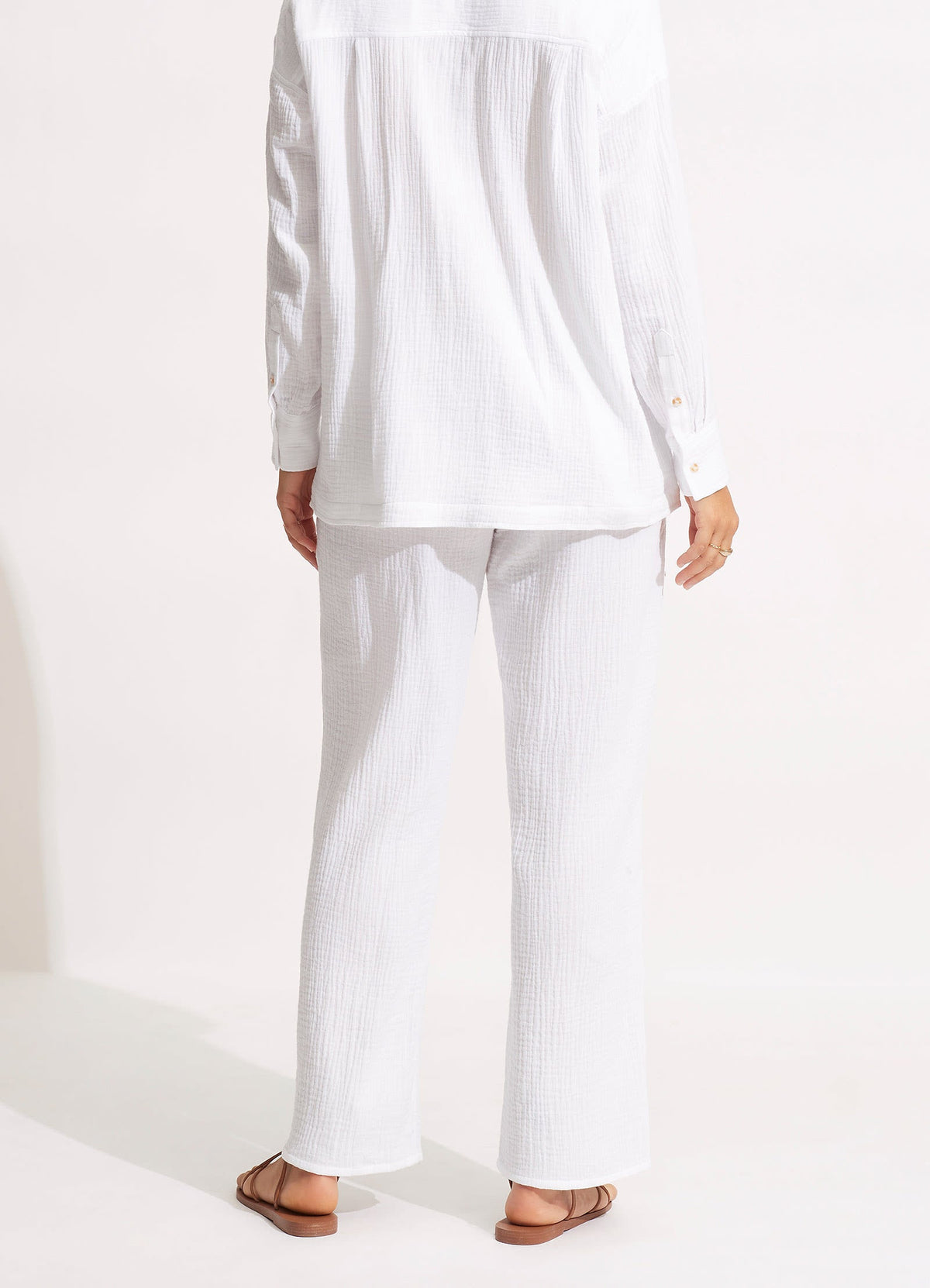 Harvest Beach Pant - White