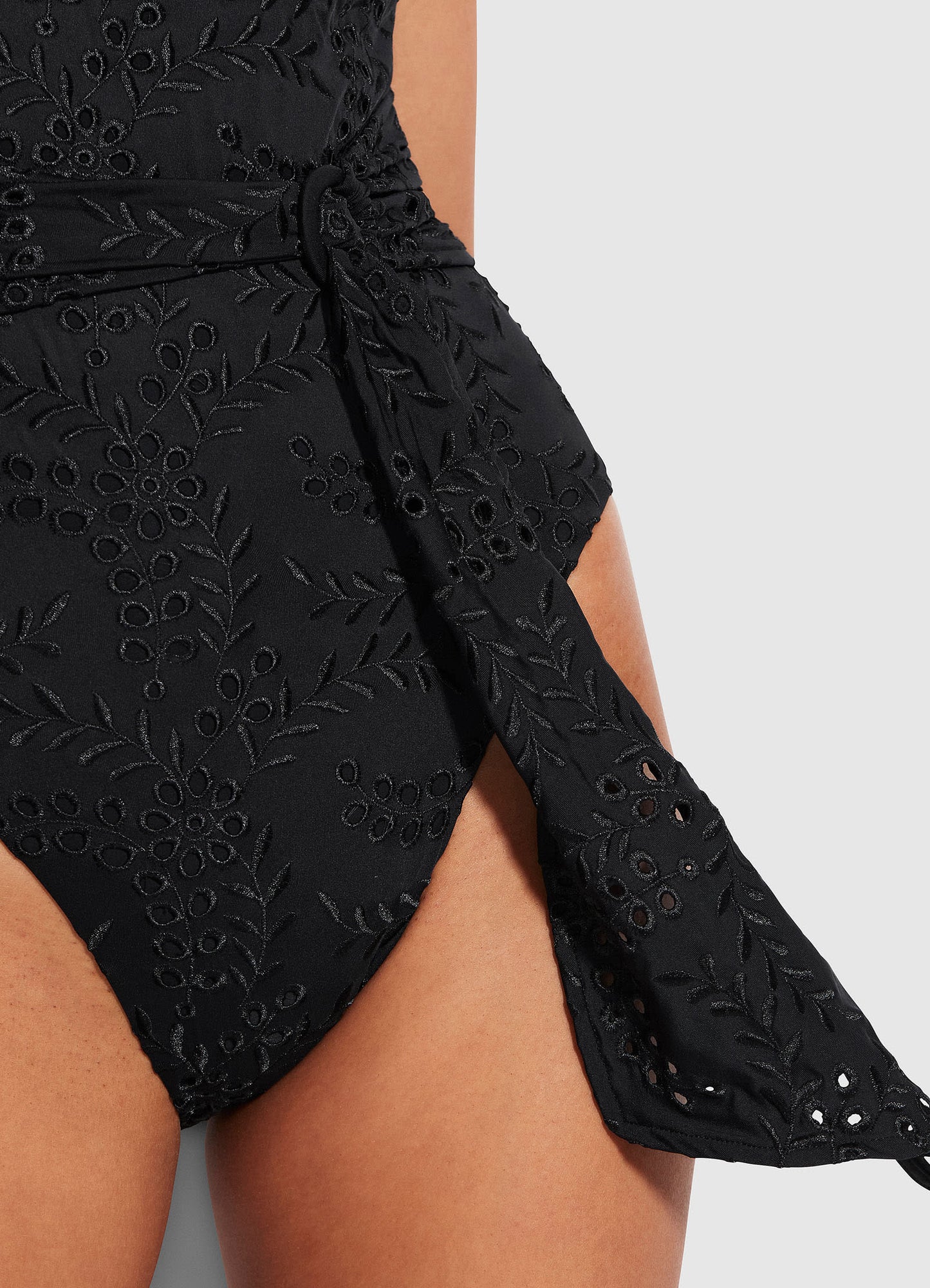  Costa Bella One Piece With Belt - Black