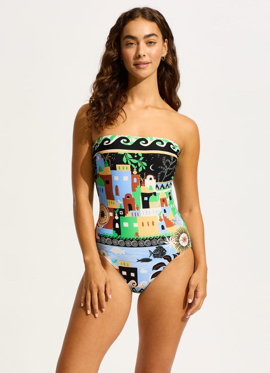  Atlantis Bandeau One Piece - Ecru
