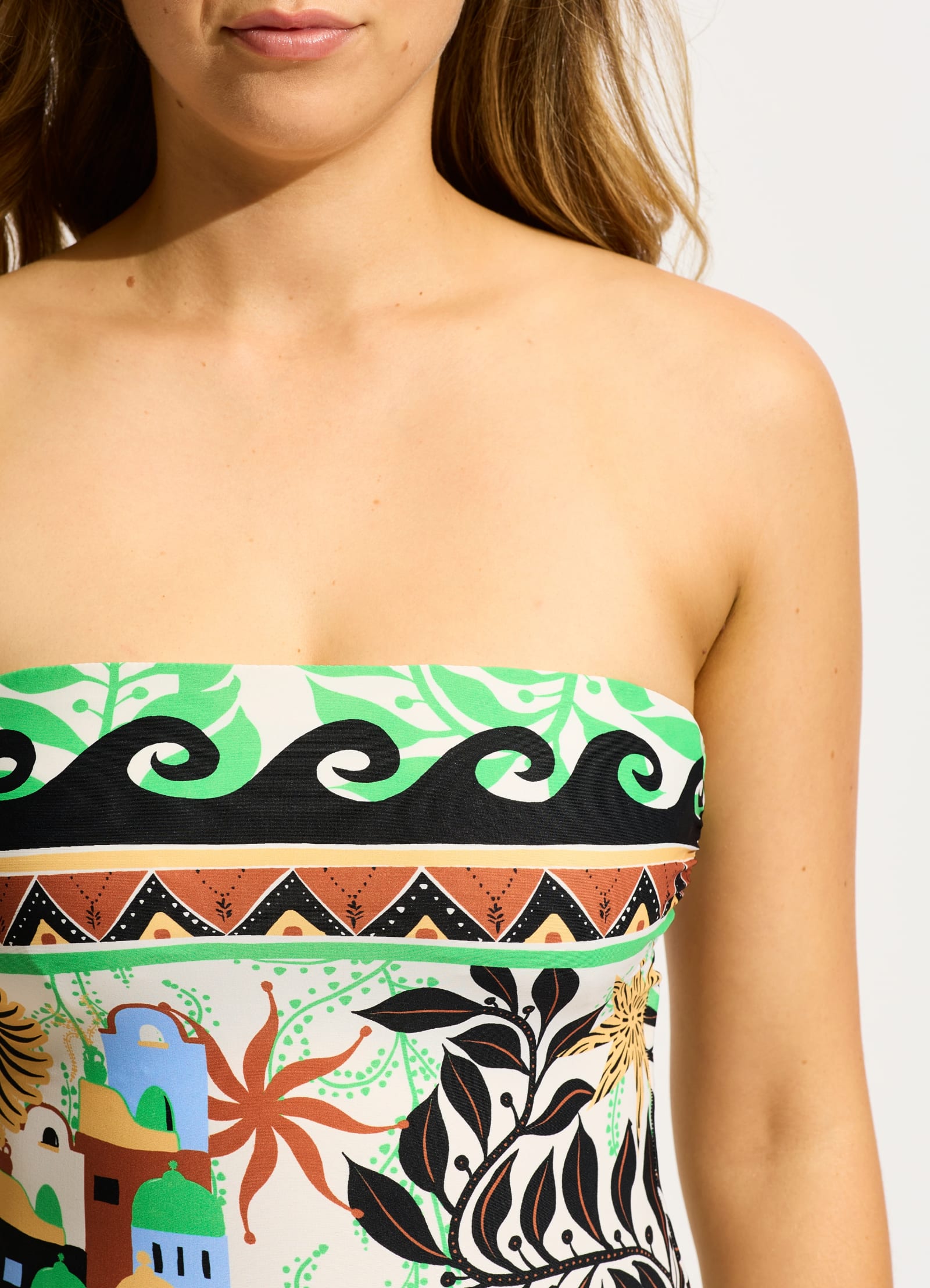  Atlantis DD Bandeau One Piece - Ecru