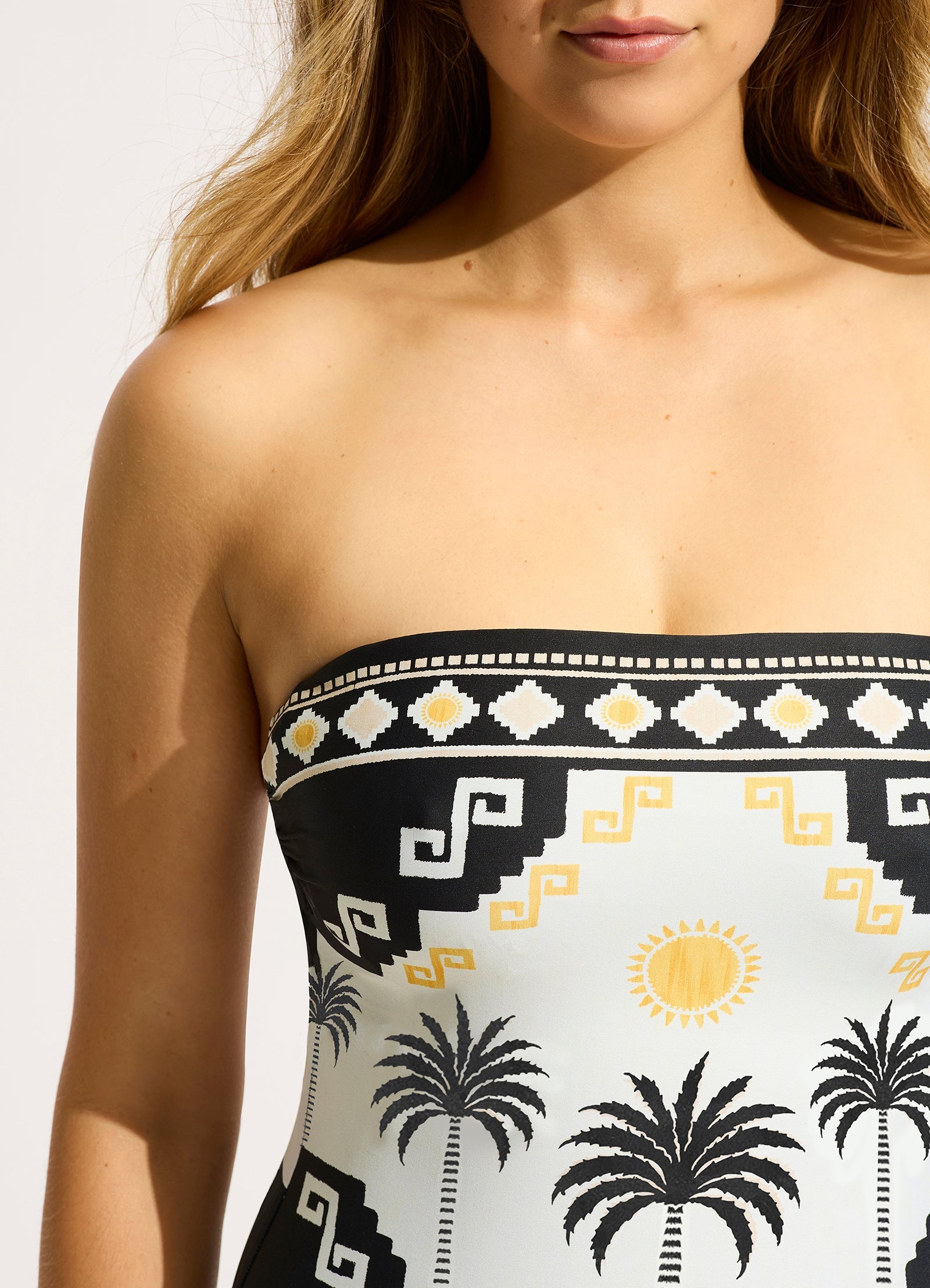  Kasbah DD Bandeau One Piece - Black