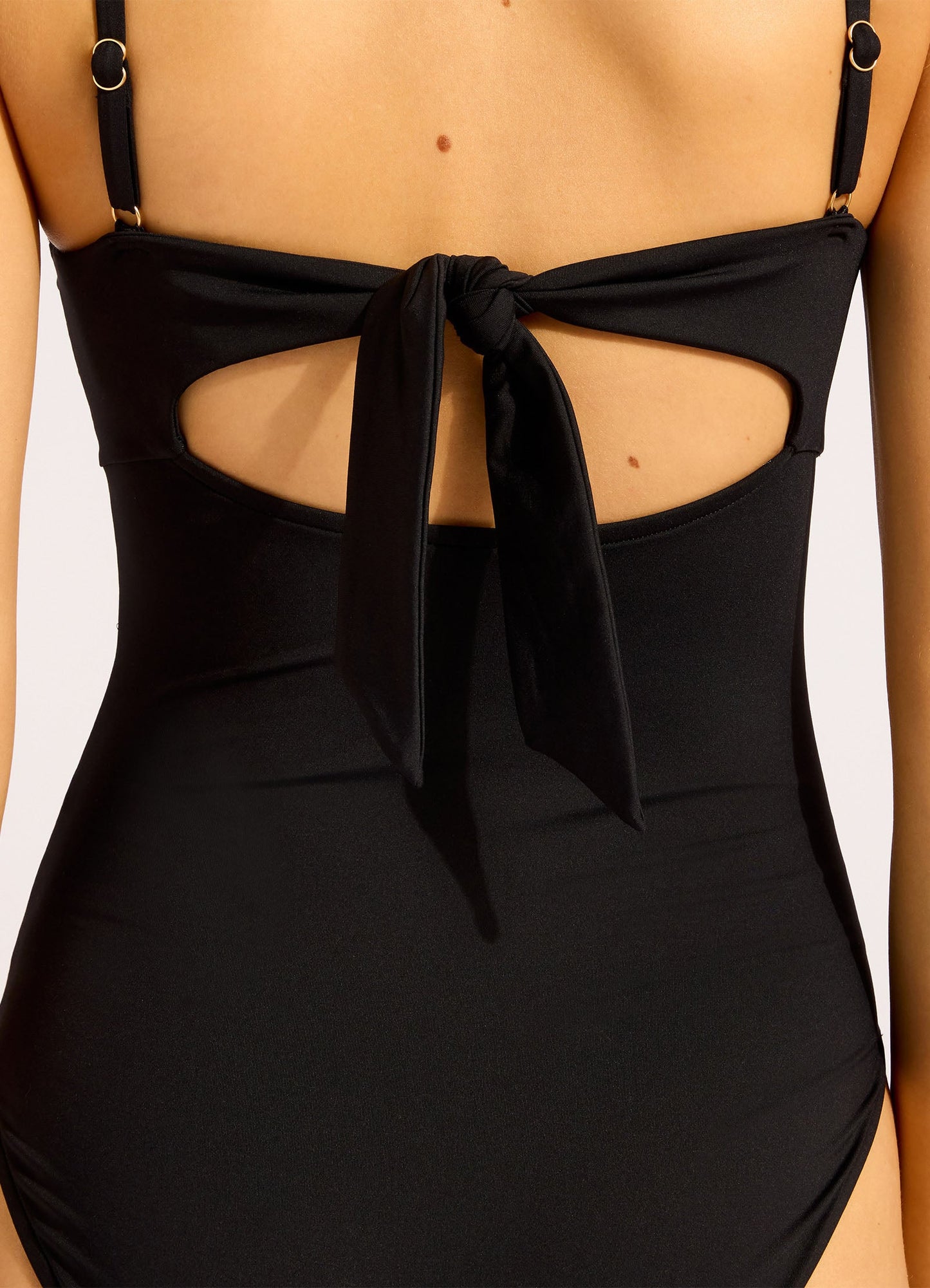  Seafolly Collective Multi Fit Square Neck One Piece Swimsuit