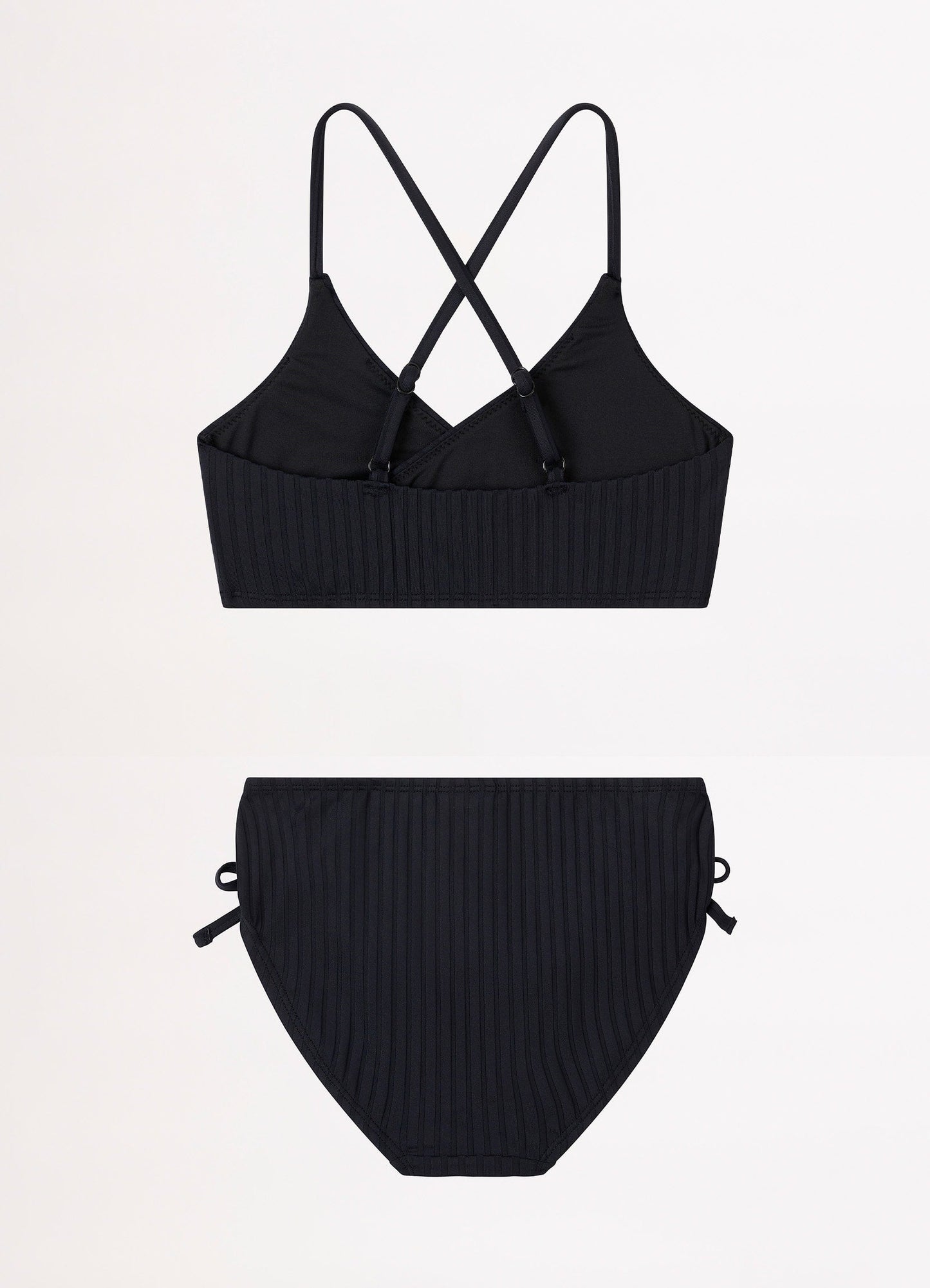  Girls Wrap Bikini- Black