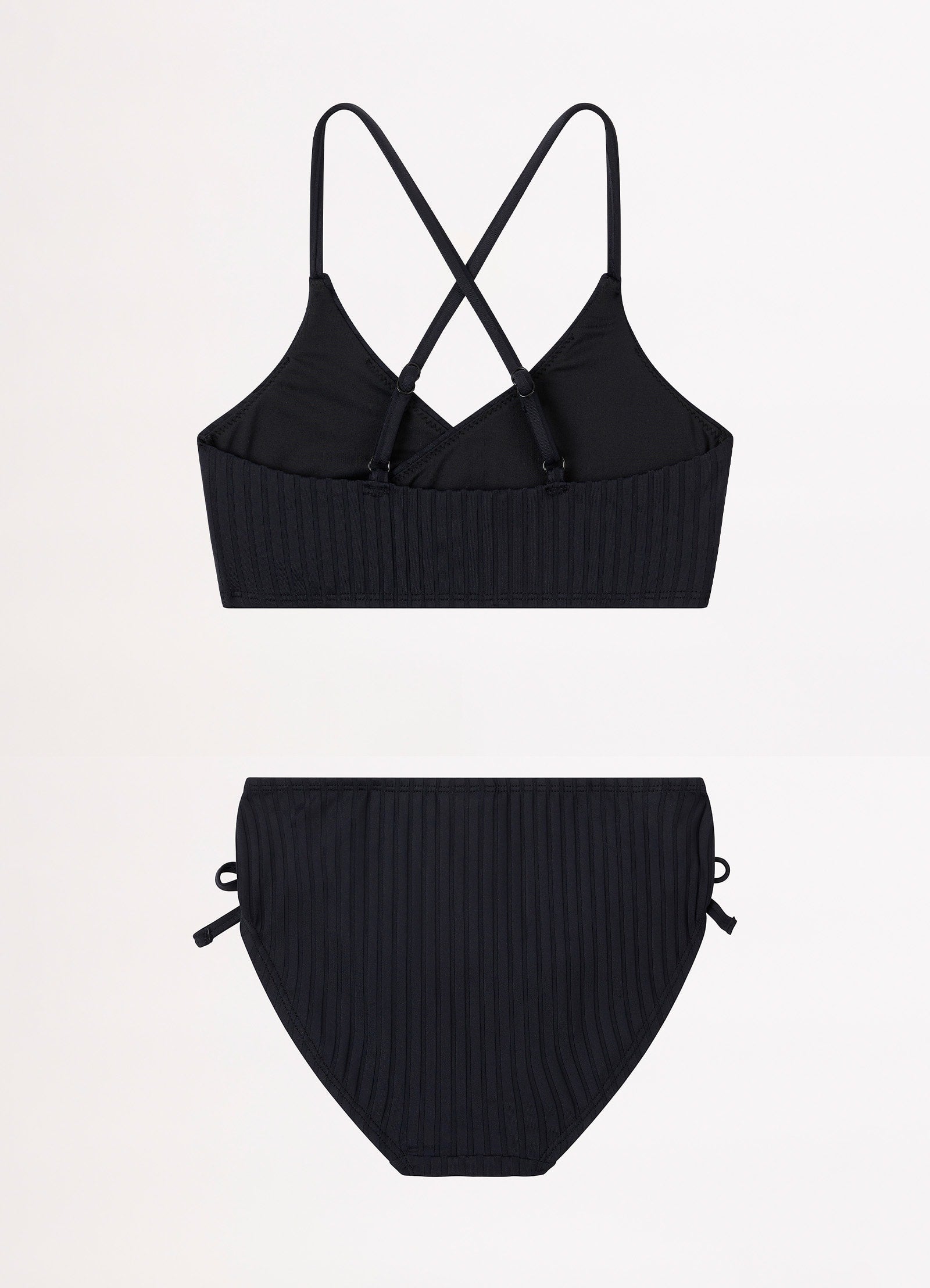  Girls Wrap Bikini- Black