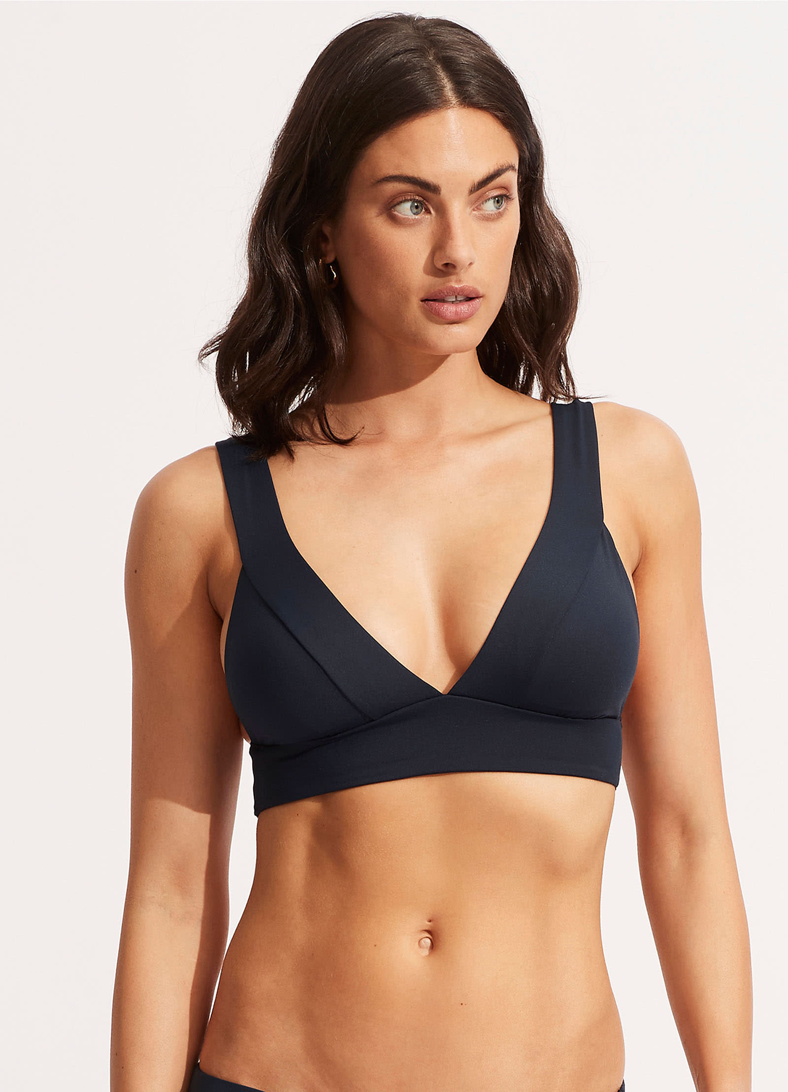  Banded Tri Bra - True Navy