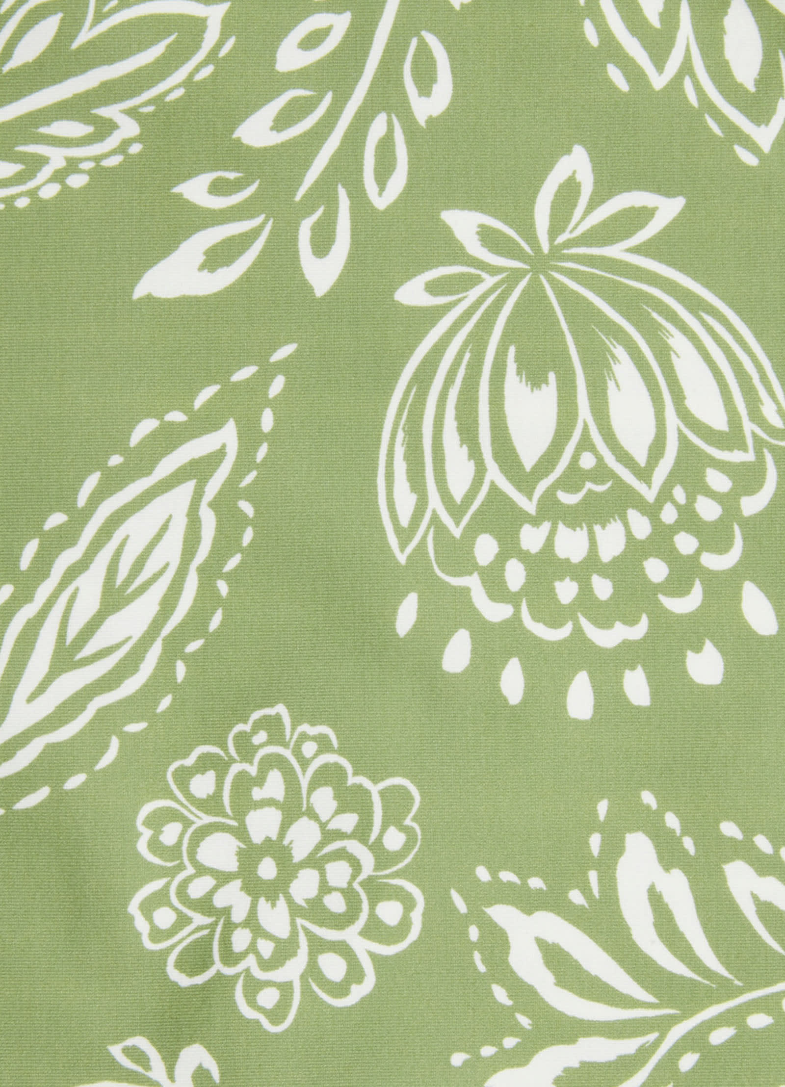  Folklore One Shoulder Top - Green Tea