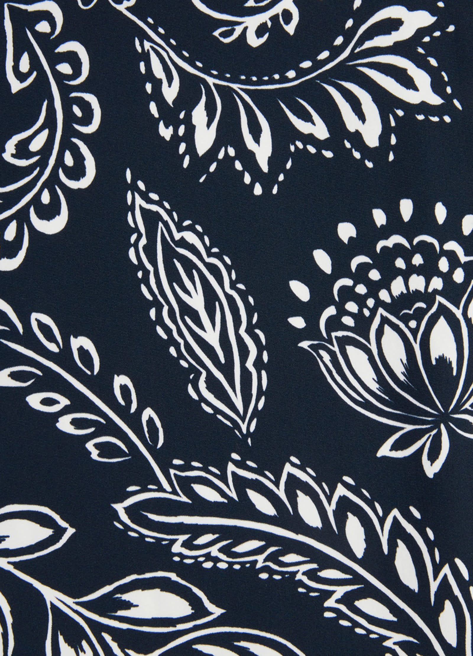  Folklore DD Wrap Front Tankini Top - True Navy