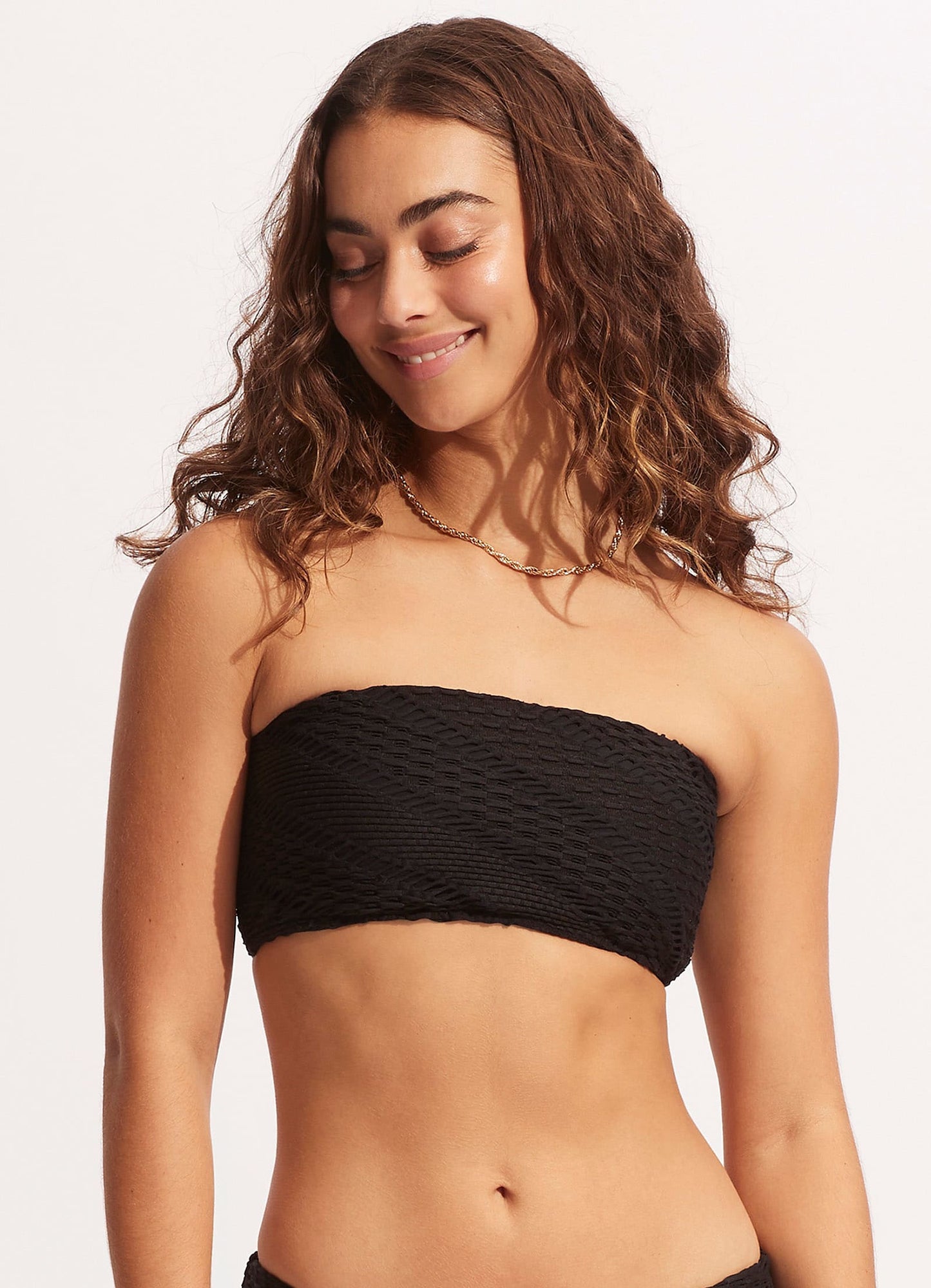  Marrakesh Bandeau Bikini Top - Black