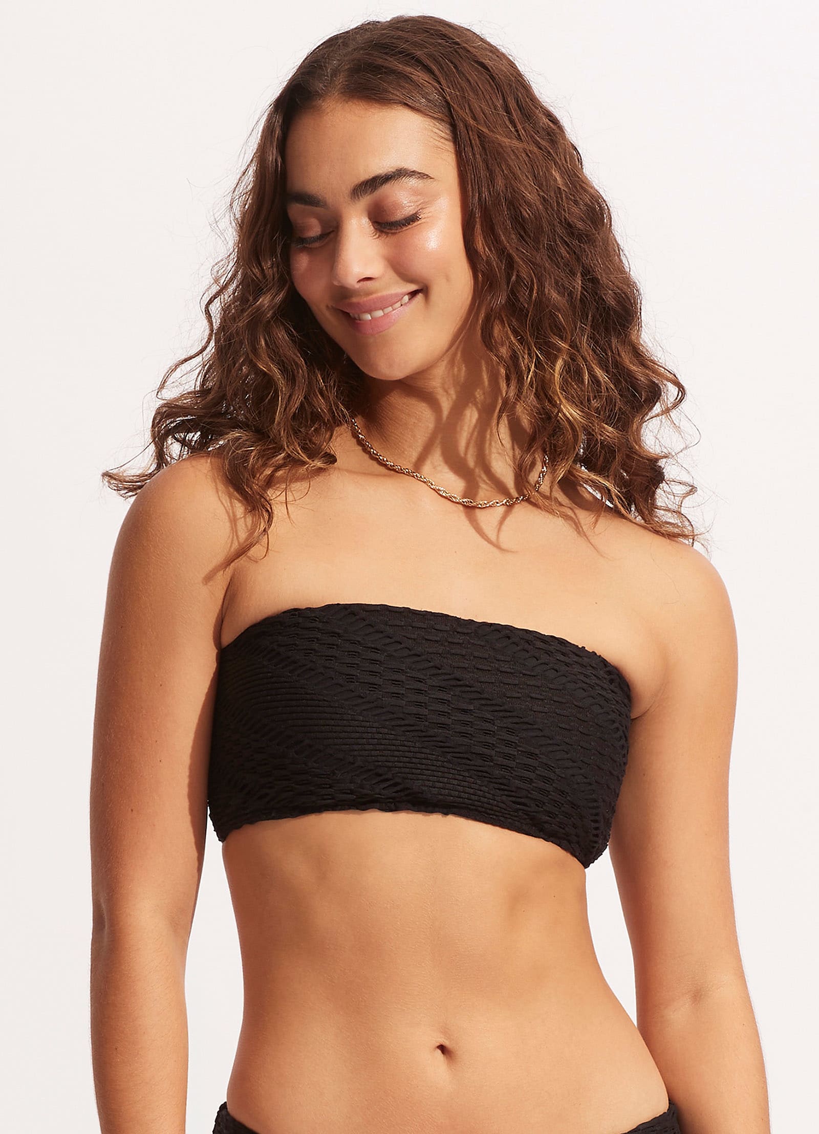  Marrakesh Bandeau Bikini Top - Black