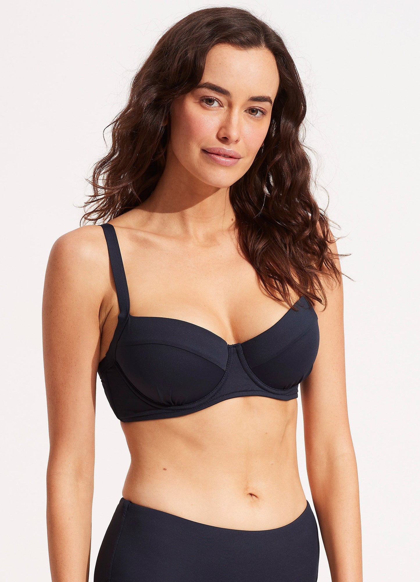  Seafolly Collective DD Cup Underwire Bra - True Navy