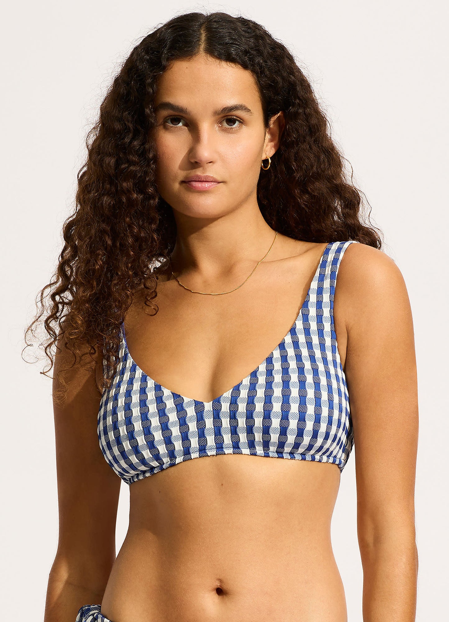  Bella Sweetheart Tank Bikini Top - Ultramarine