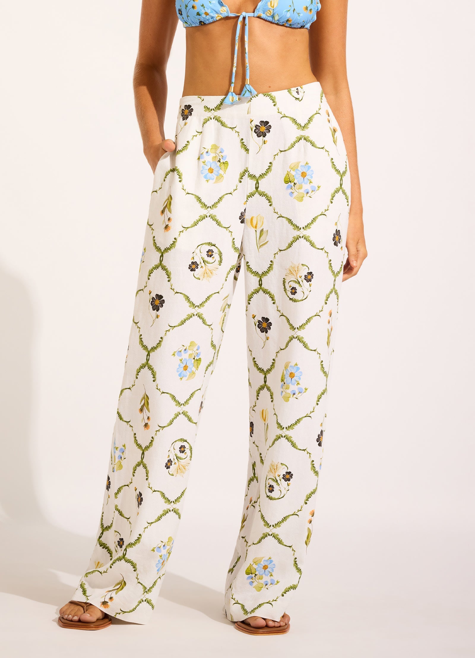  Modern Romance Tailored Wide Leg Pant