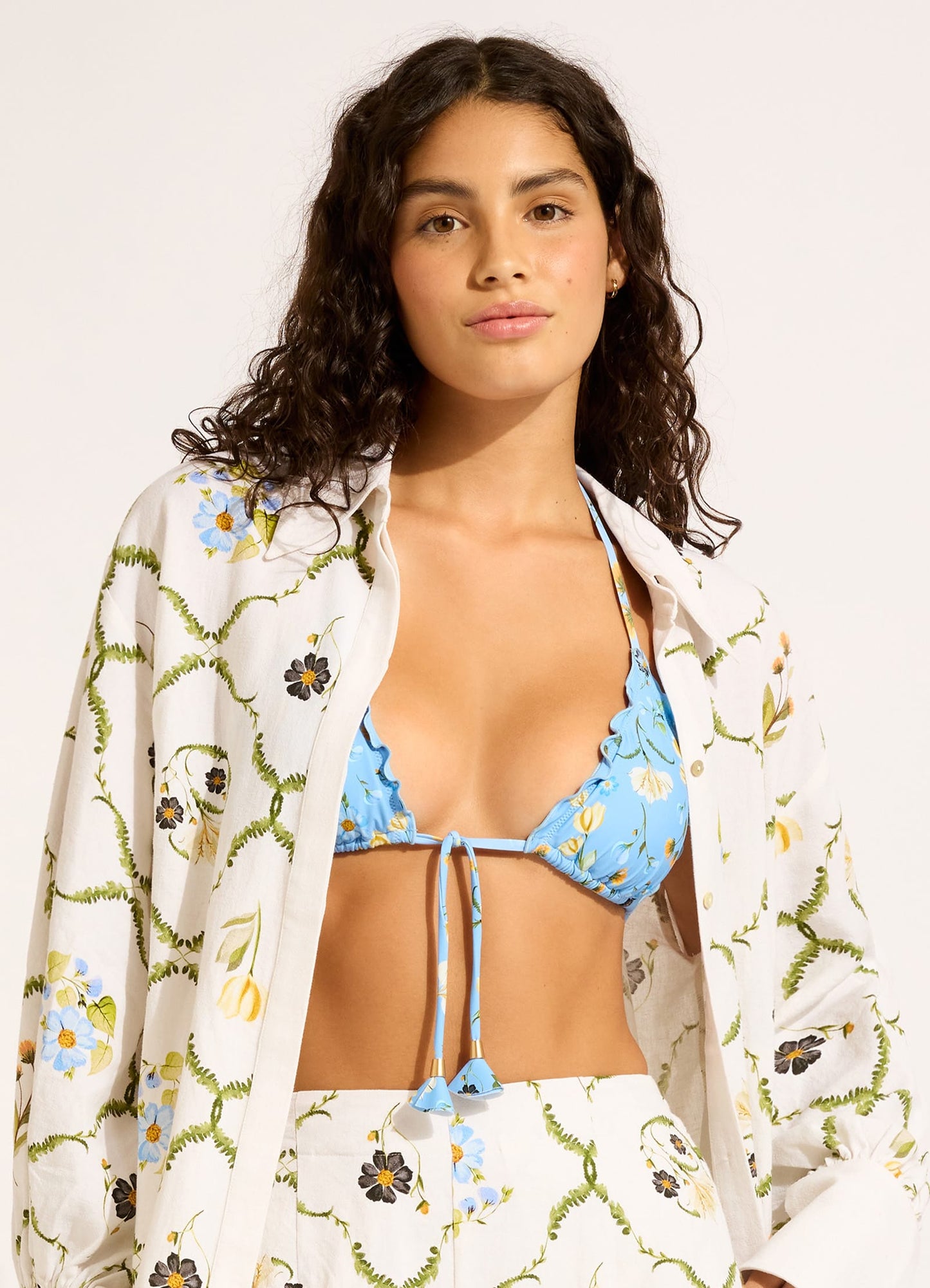  Modern Romance Bishop Sleeve Shirt