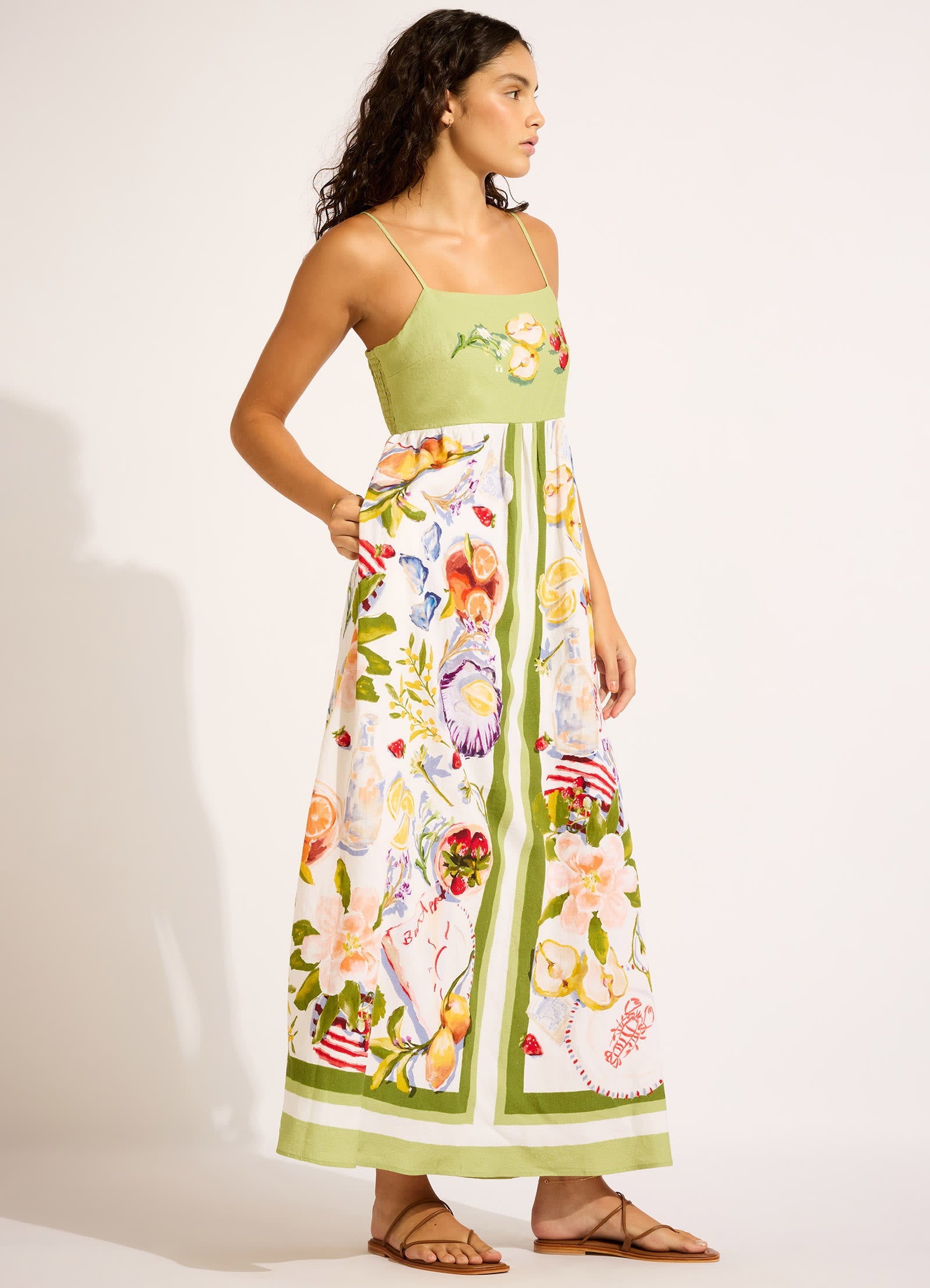  Riviera Coast Maxi Dress