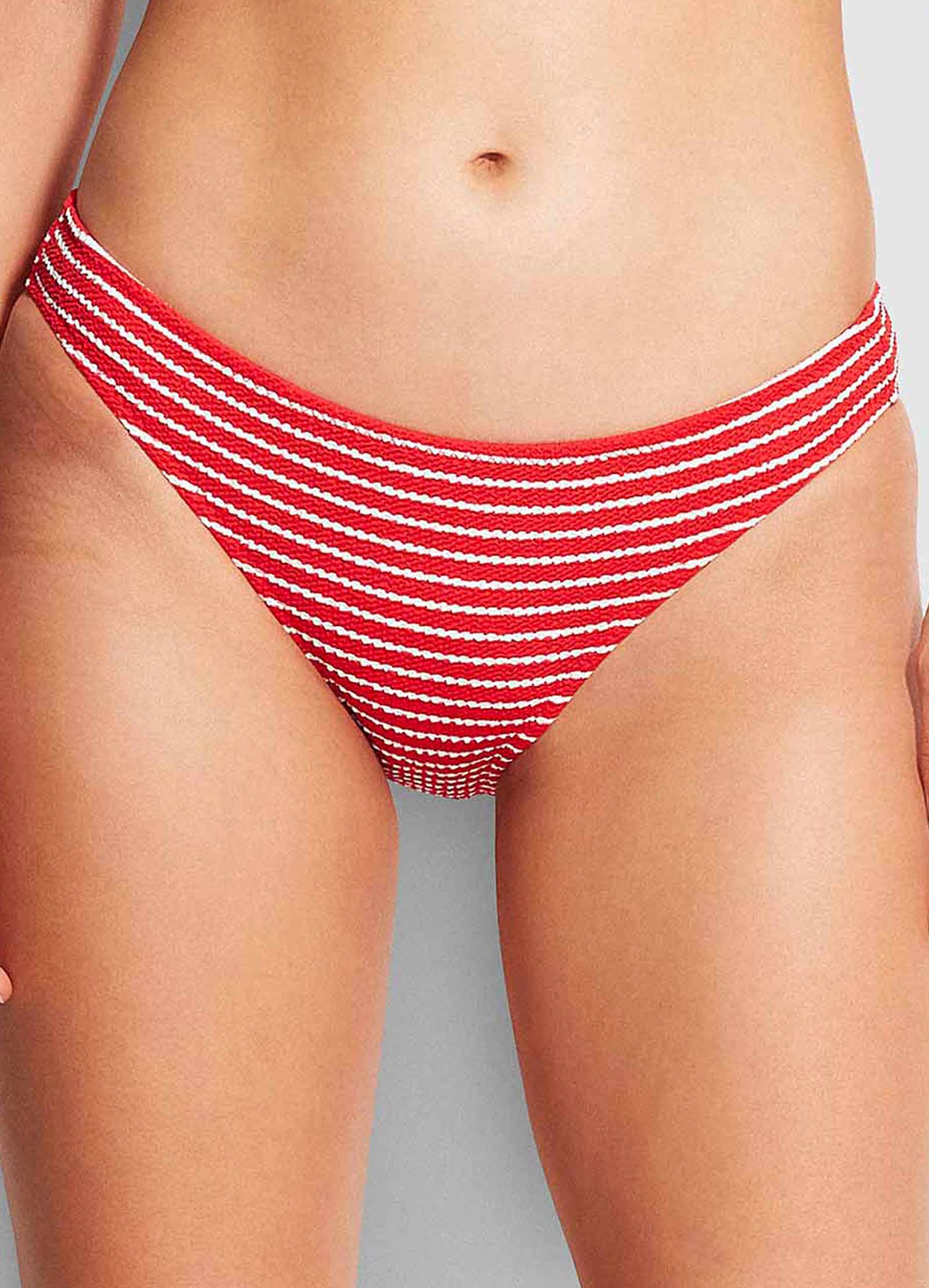  Seaside Stripe Hipster - Chilli Red
