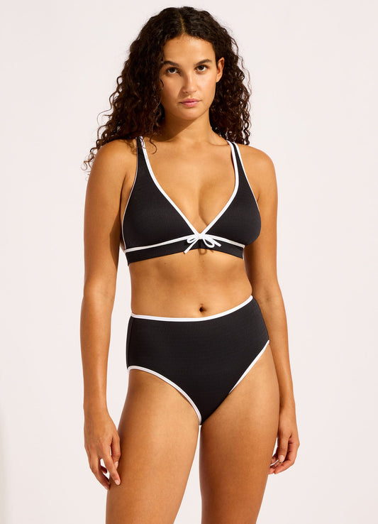  Beach Bound High Waist Bikini Bottom