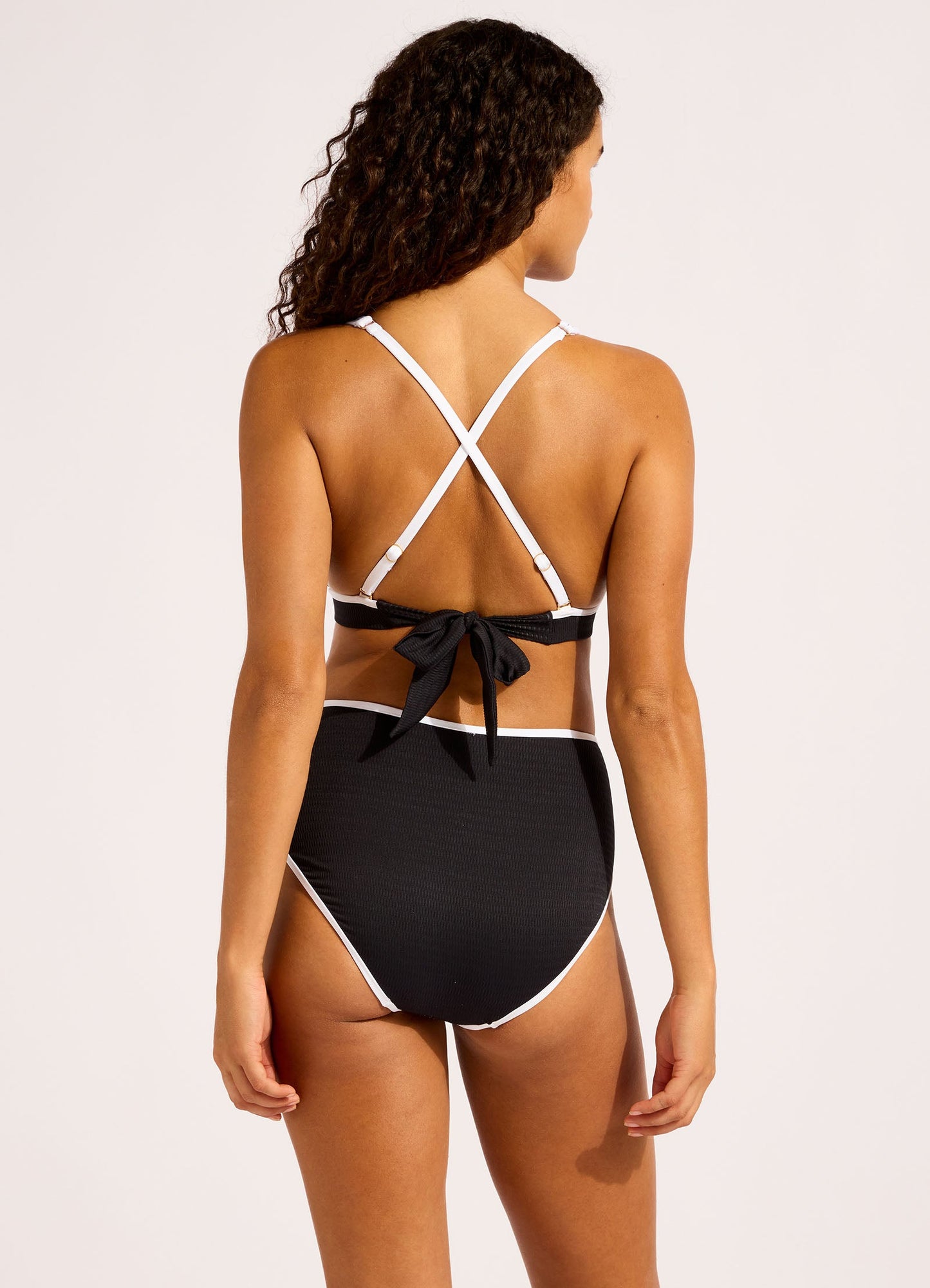  Beach Bound High Waist Bikini Bottom