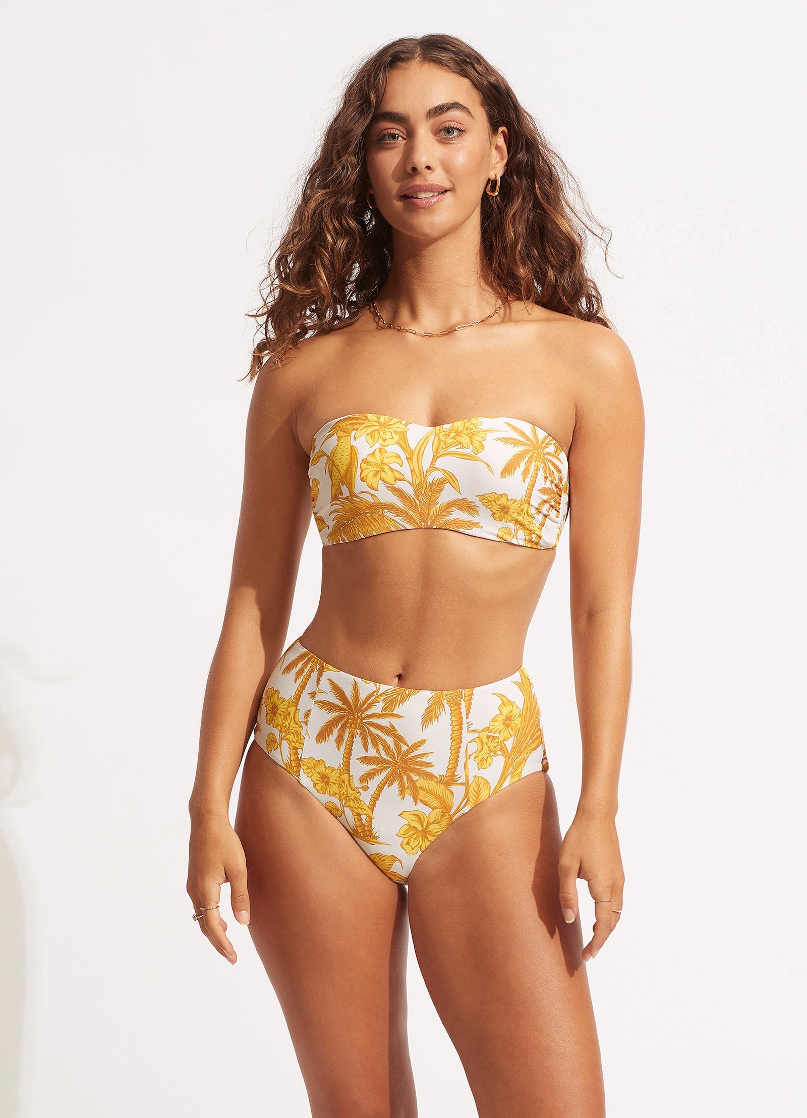  Castaway High Waisted Pant - Tuscan Sunset