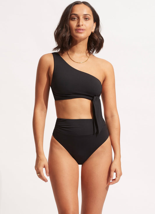  Seafolly Collective High Cut Rio - Black