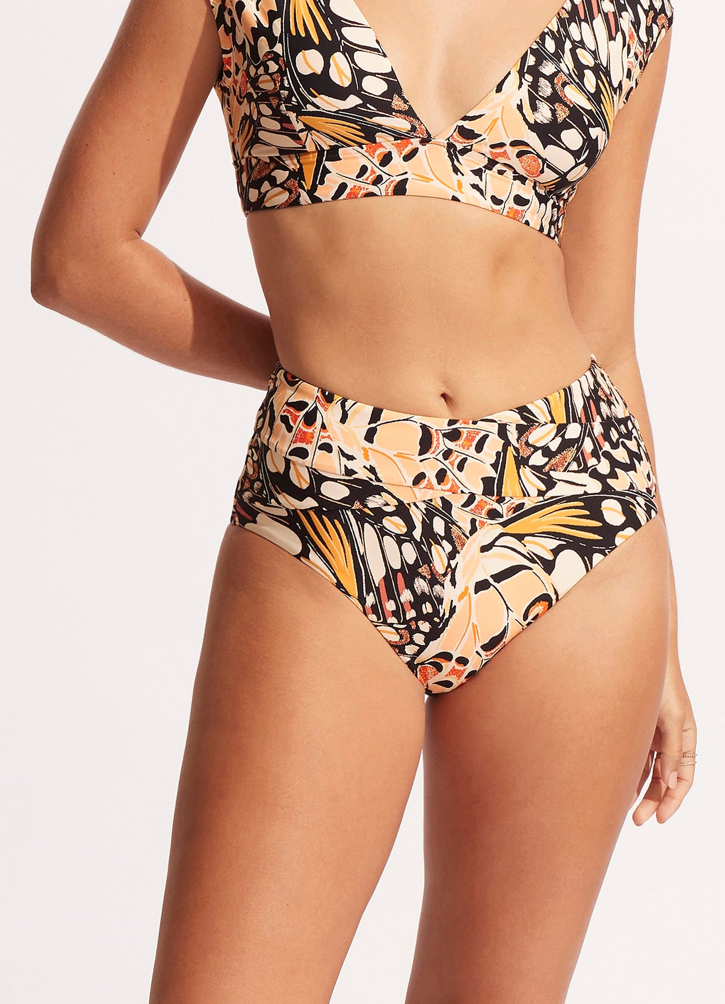  Take Flight High Waisted Pant - Mandarin