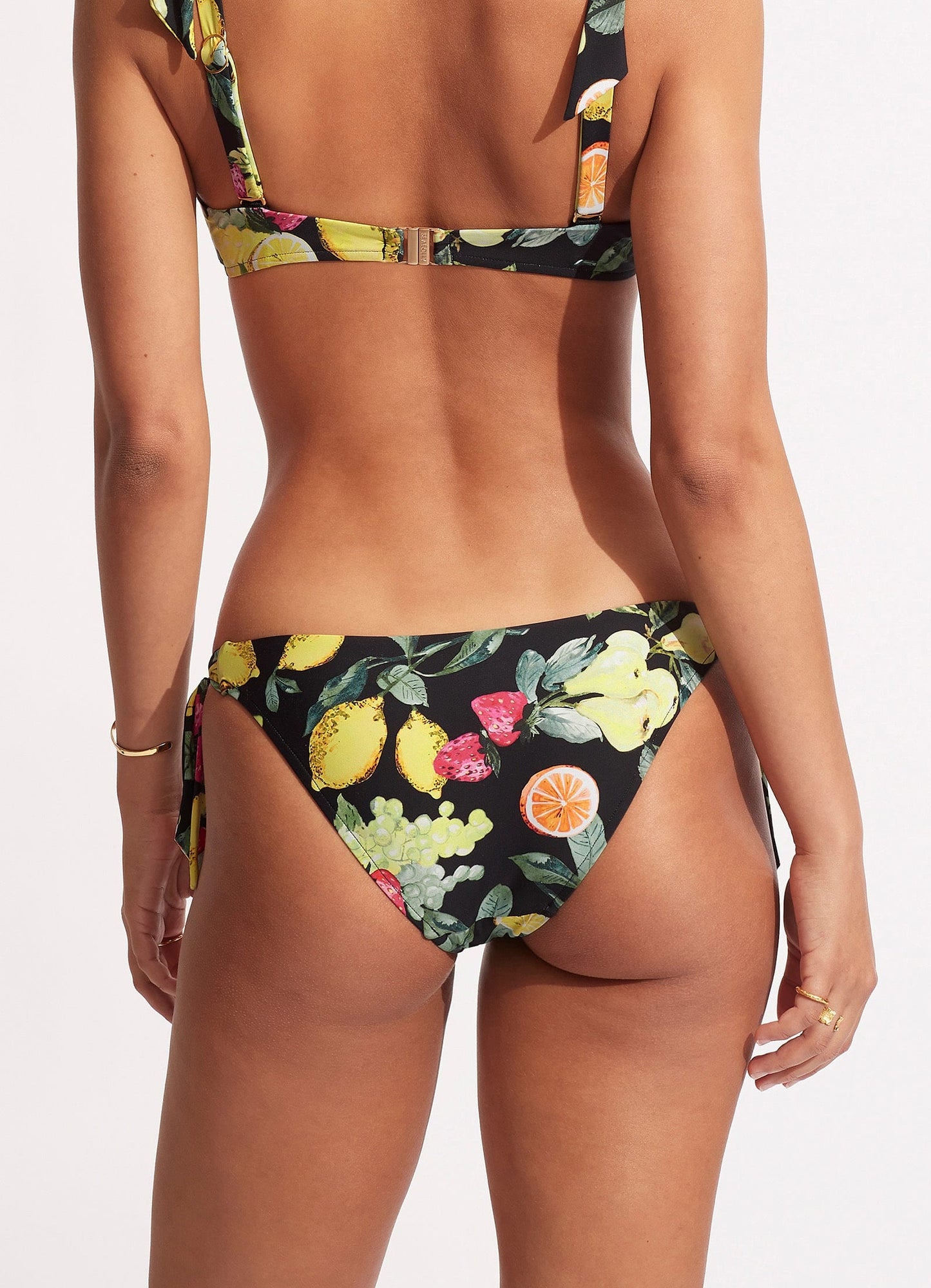  Lemoncello Tie-Side Pant - Black