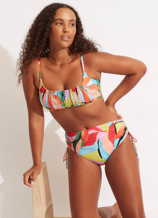  Tropfest Drawstring Hipster - Aquamarine