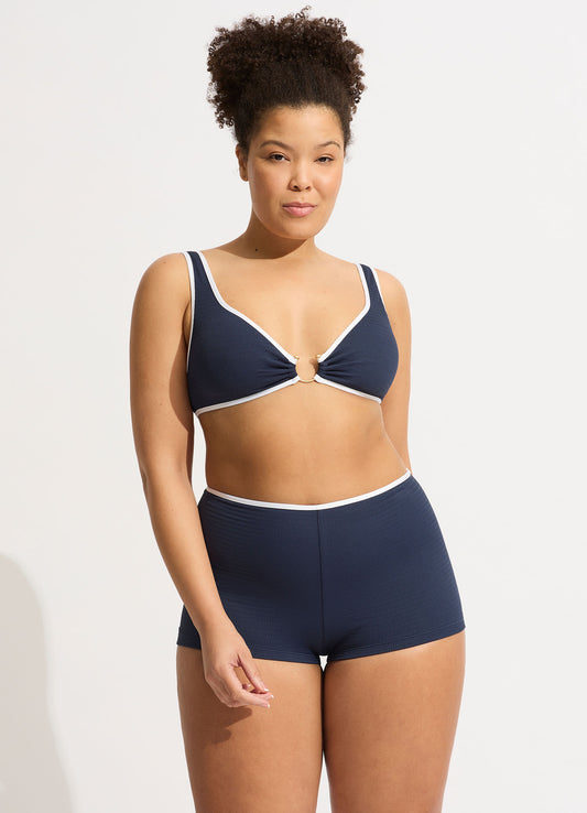  Beach Bound Boyleg Bikini Bottom - True Navy