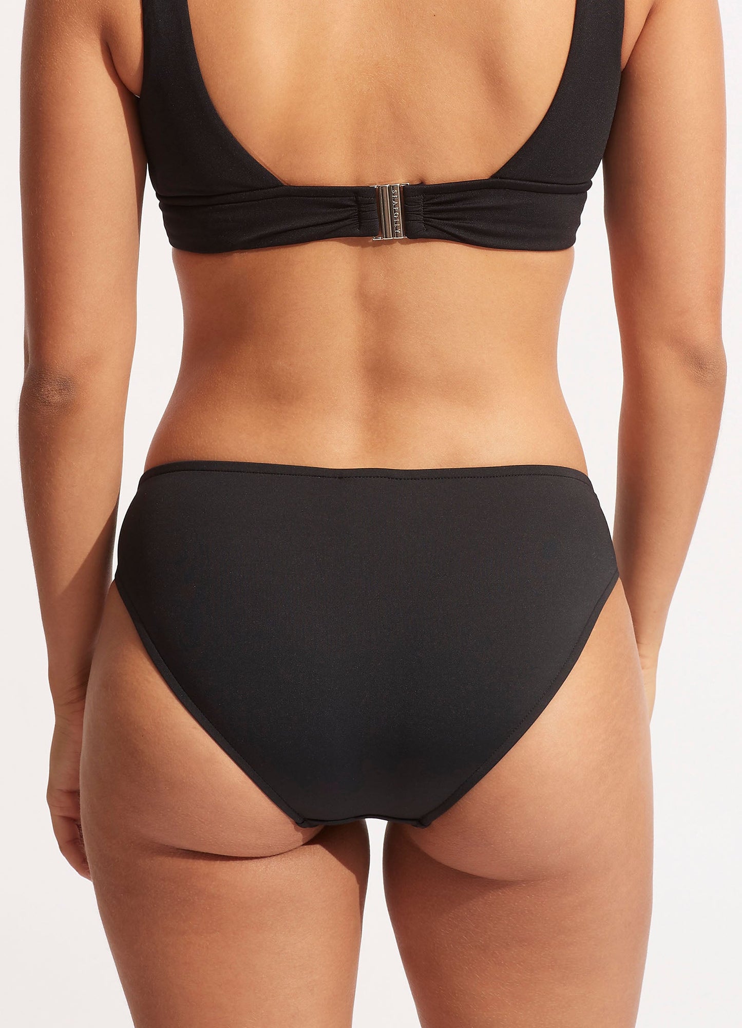  Seafolly Collective Twist Band Hipster - Black