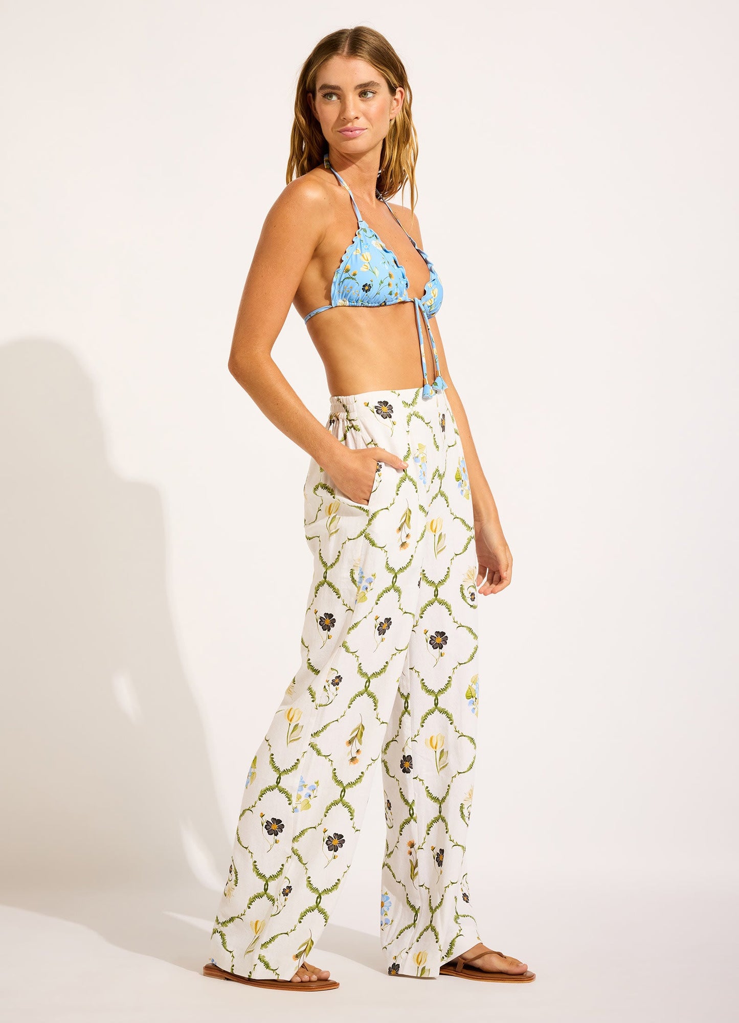  Modern Romance Tailored Wide Leg Pant