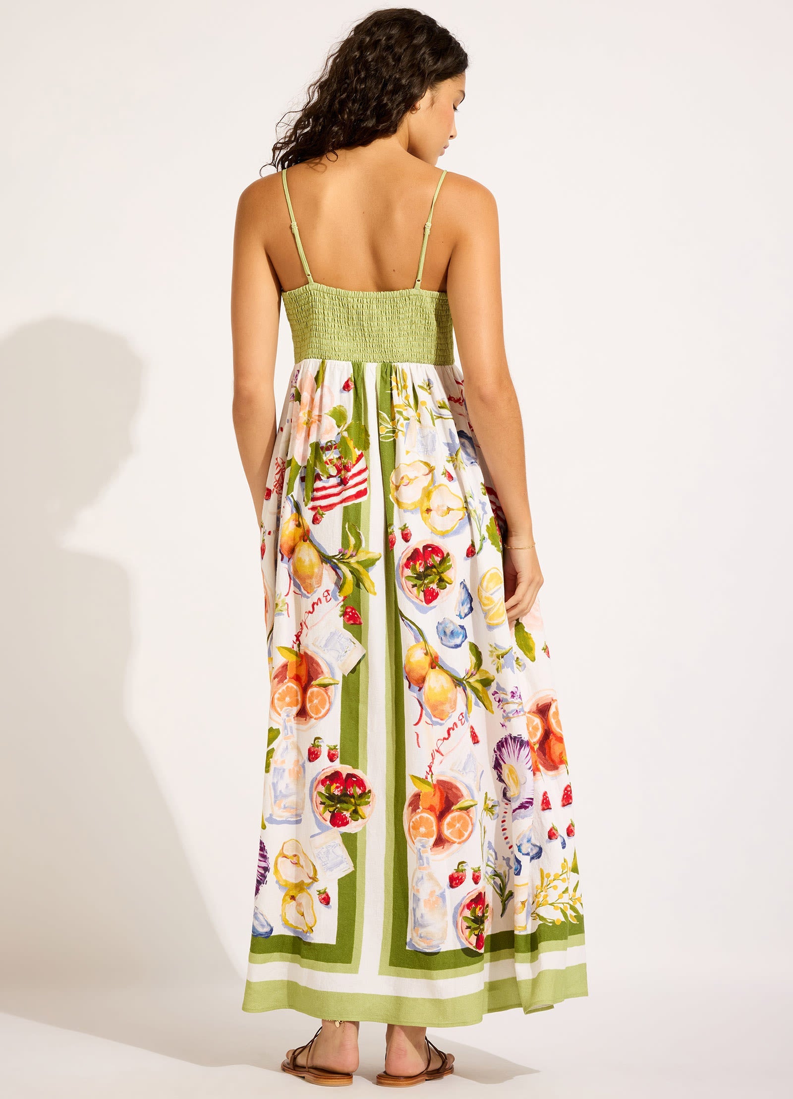  Riviera Coast Maxi Dress