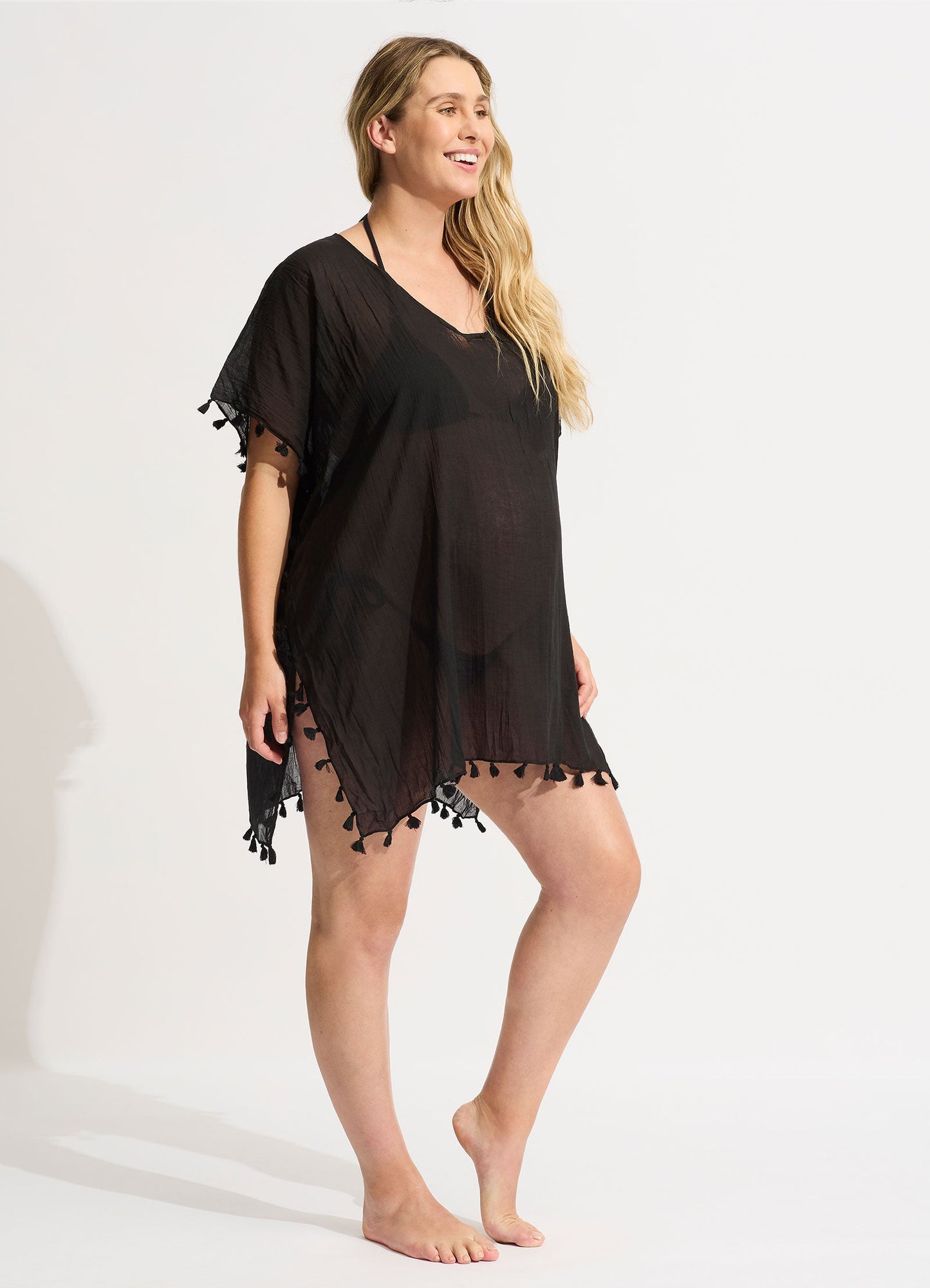  Amnesia Kaftan - Black