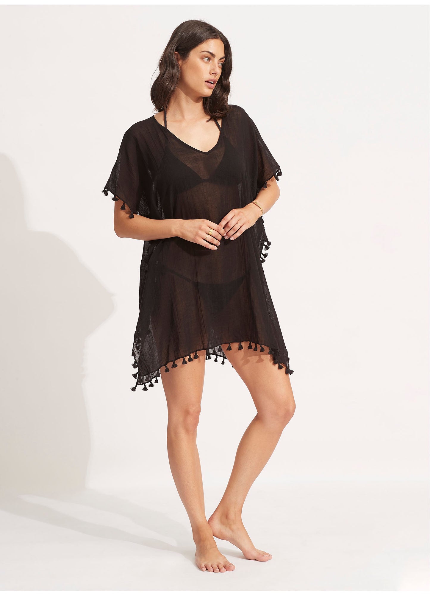  Amnesia Kaftan - Black