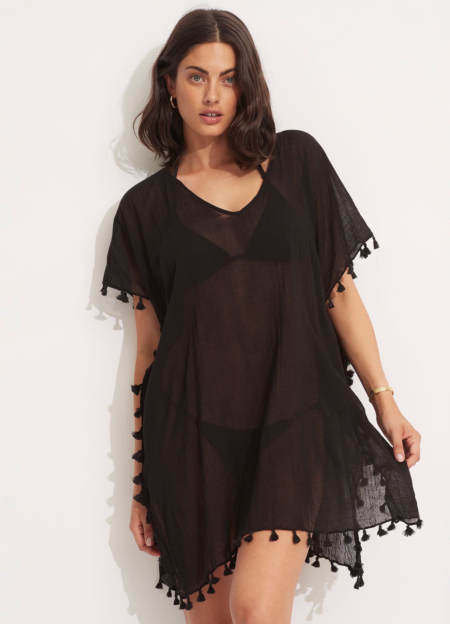  Amnesia Kaftan - Black