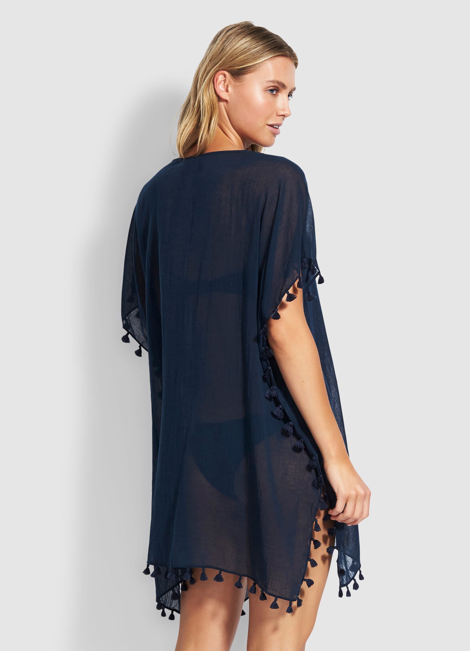  Amnesia Kaftan - Indigo