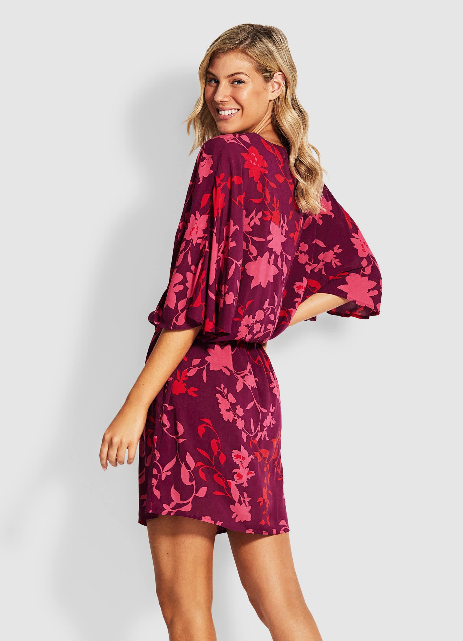  Florence Kaftan - Boysenberry