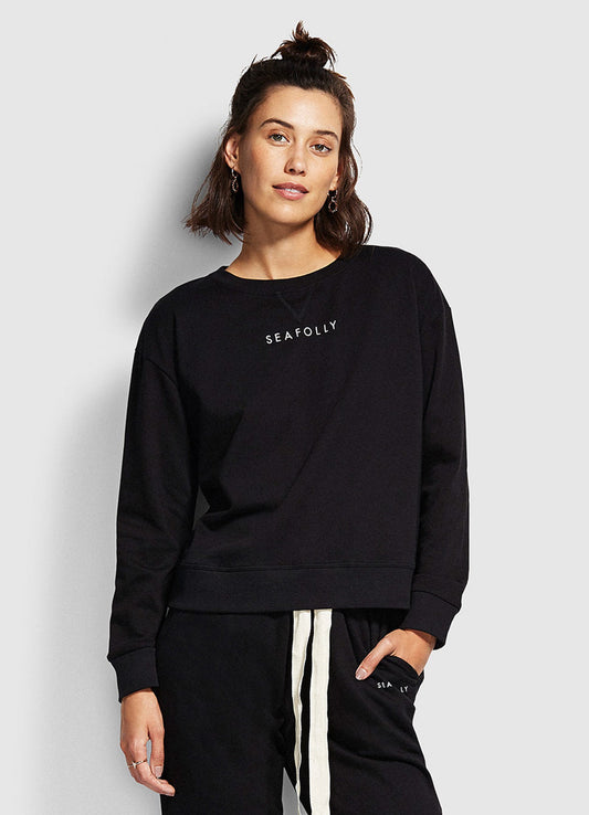  Holiday Crew Neck Sweater - Black
