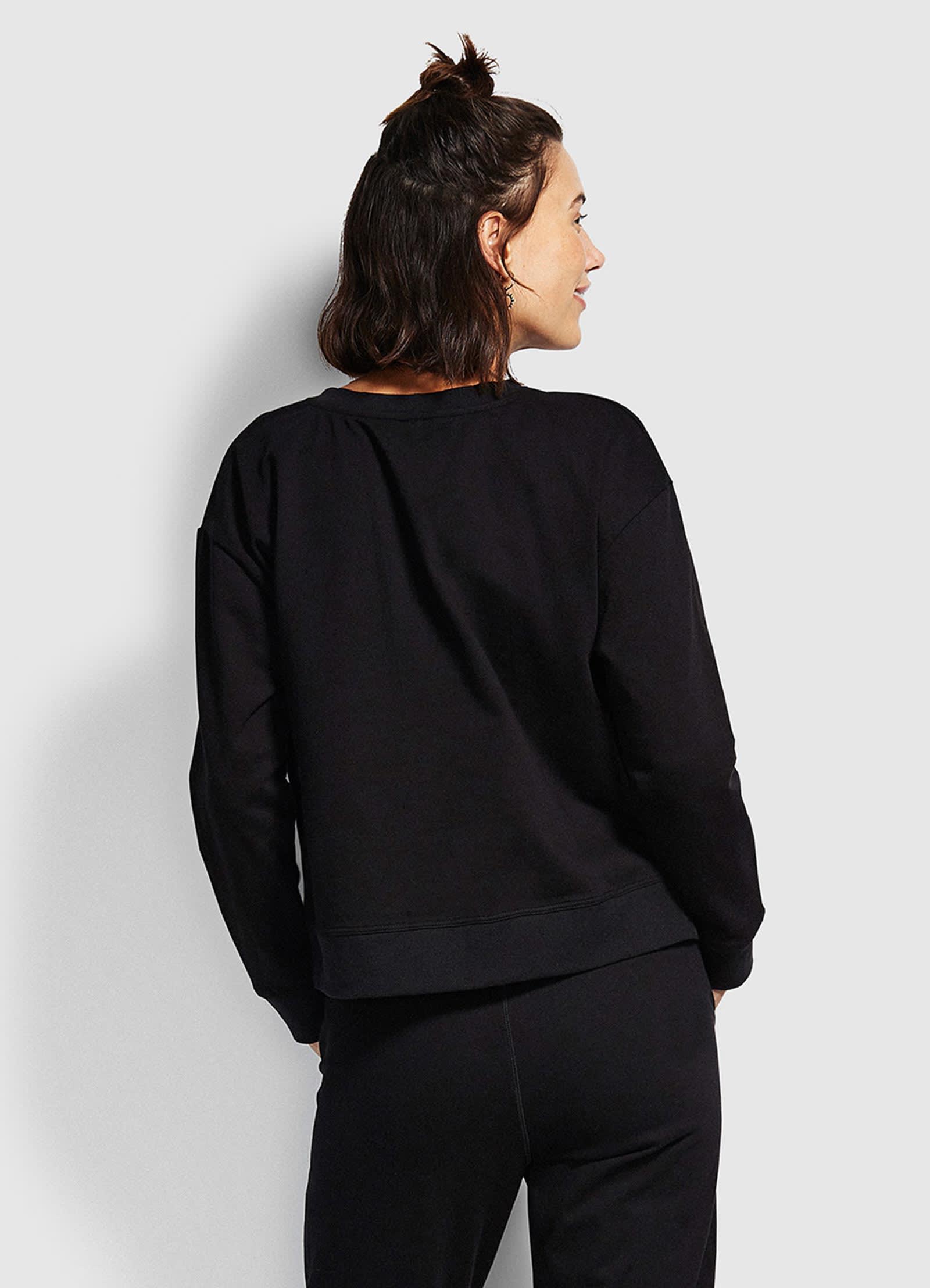  Holiday Crew Neck Sweater - Black