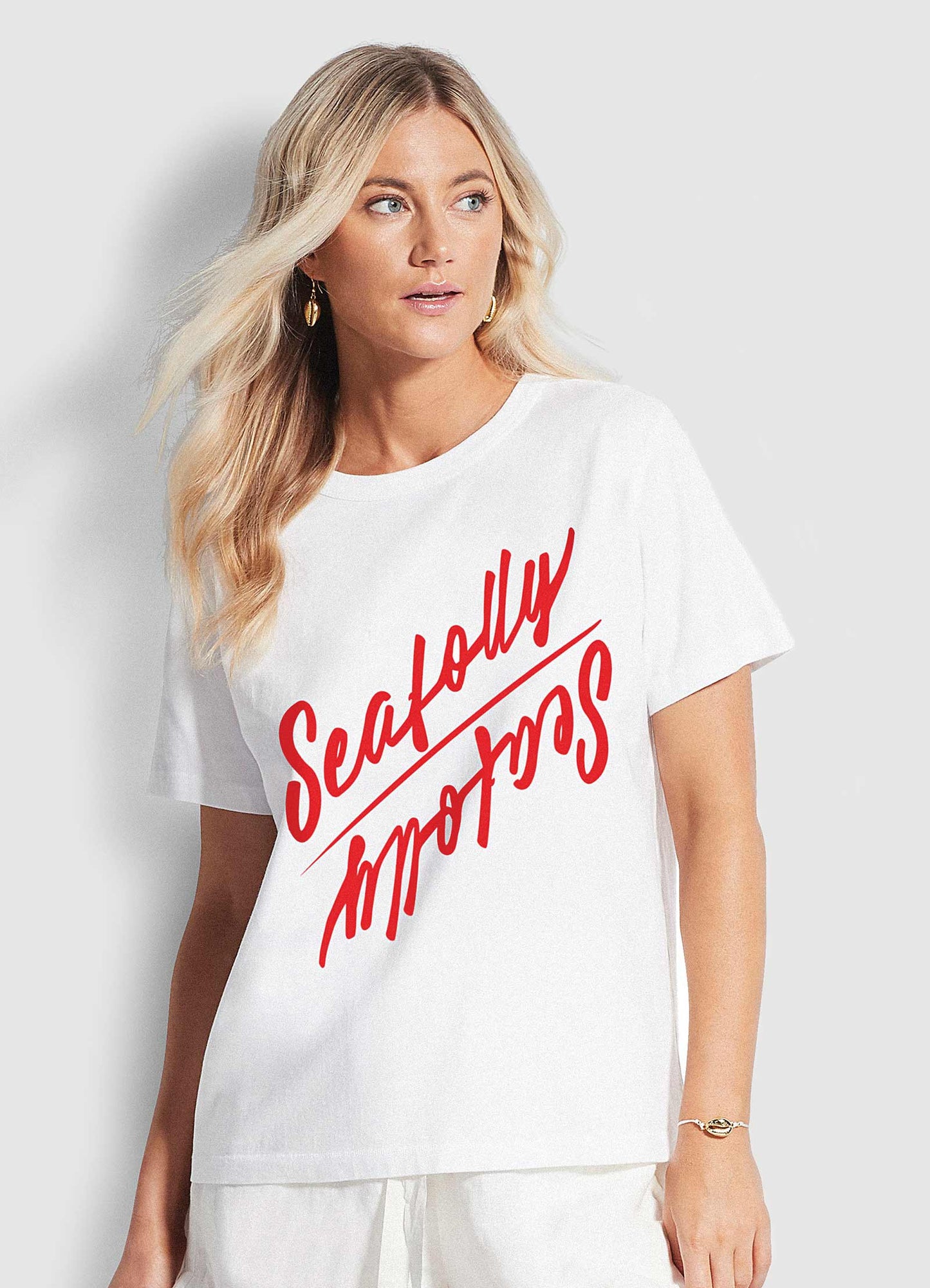  Coastal Nights Tee - White