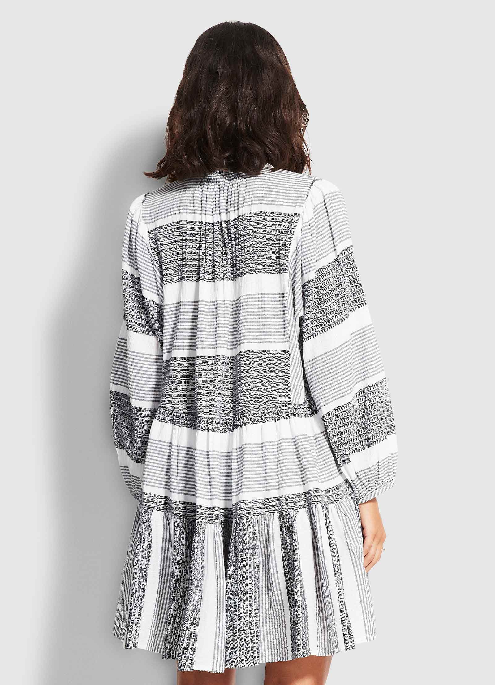  Jacquard Dress- Black