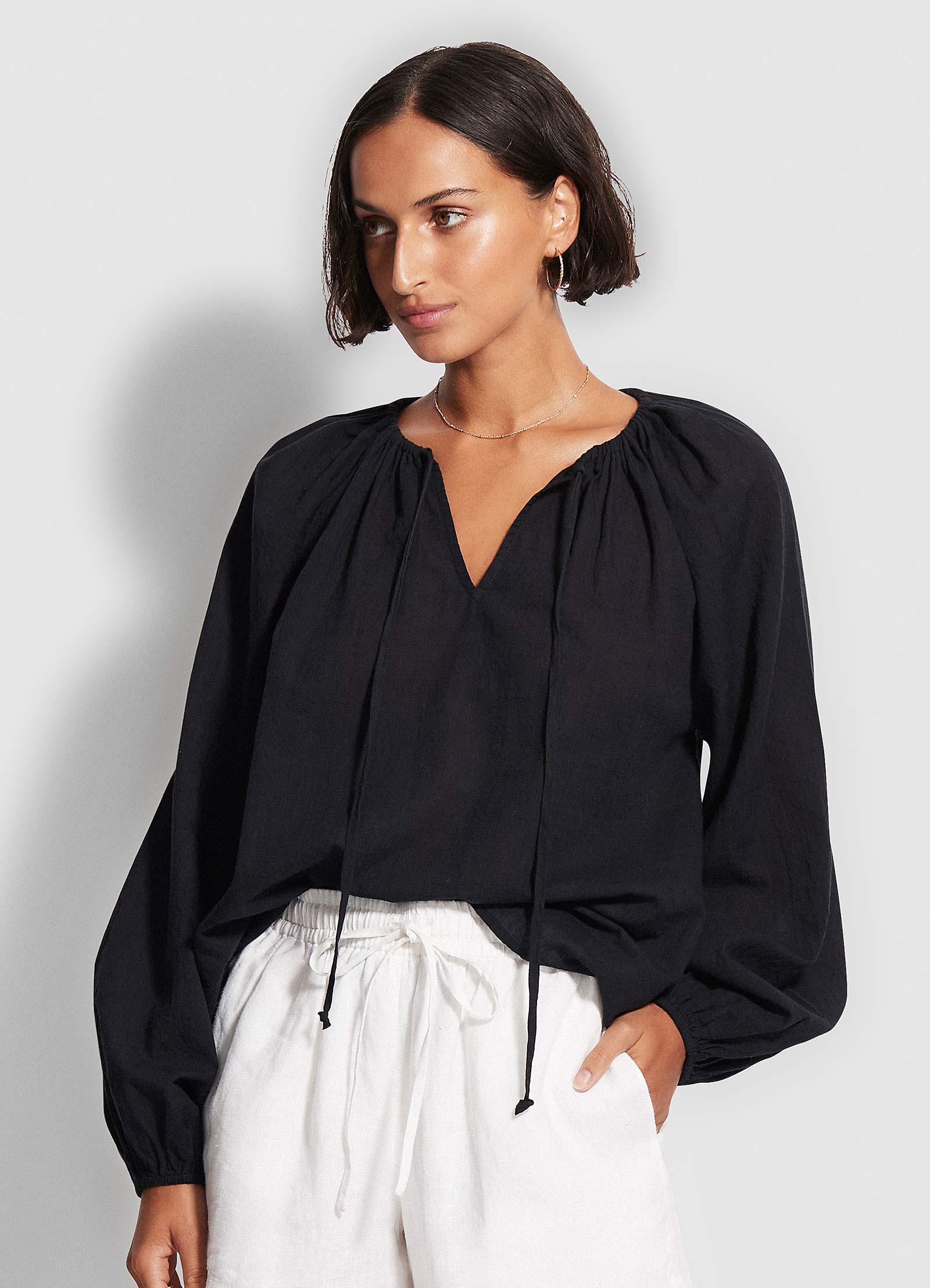  Beach Edit Summer Top - Black