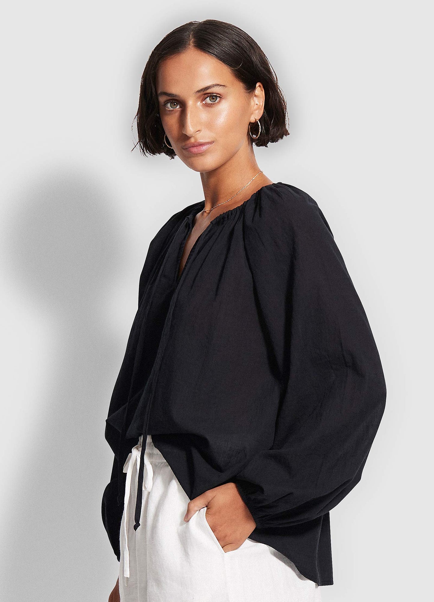  Beach Edit Summer Top - Black