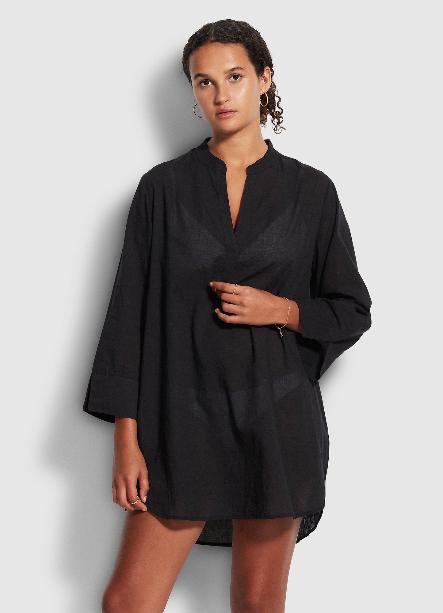  Newport Cover Up - Black