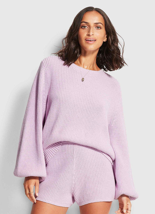  North Coast Knit Short - Lilac